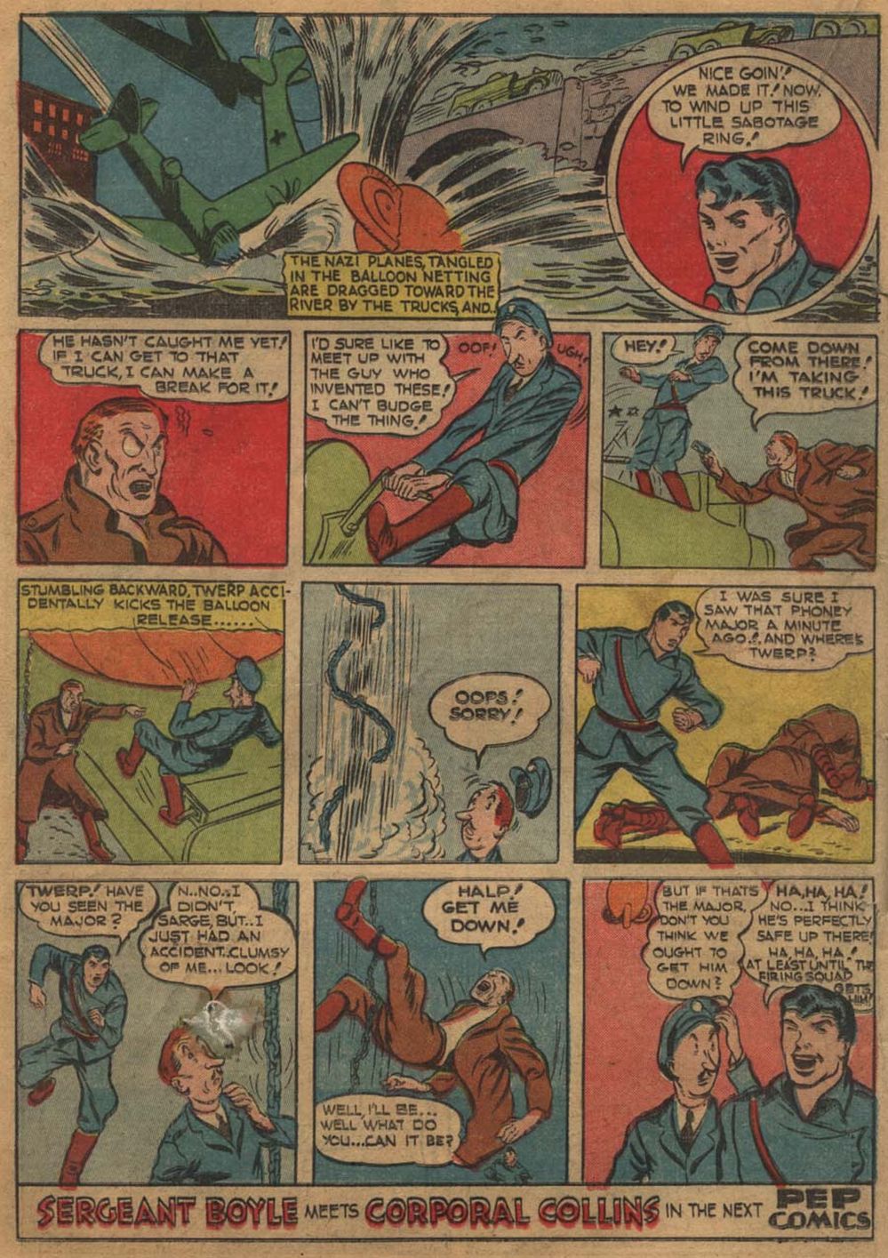 Read online Pep Comics comic -  Issue #19 - 40