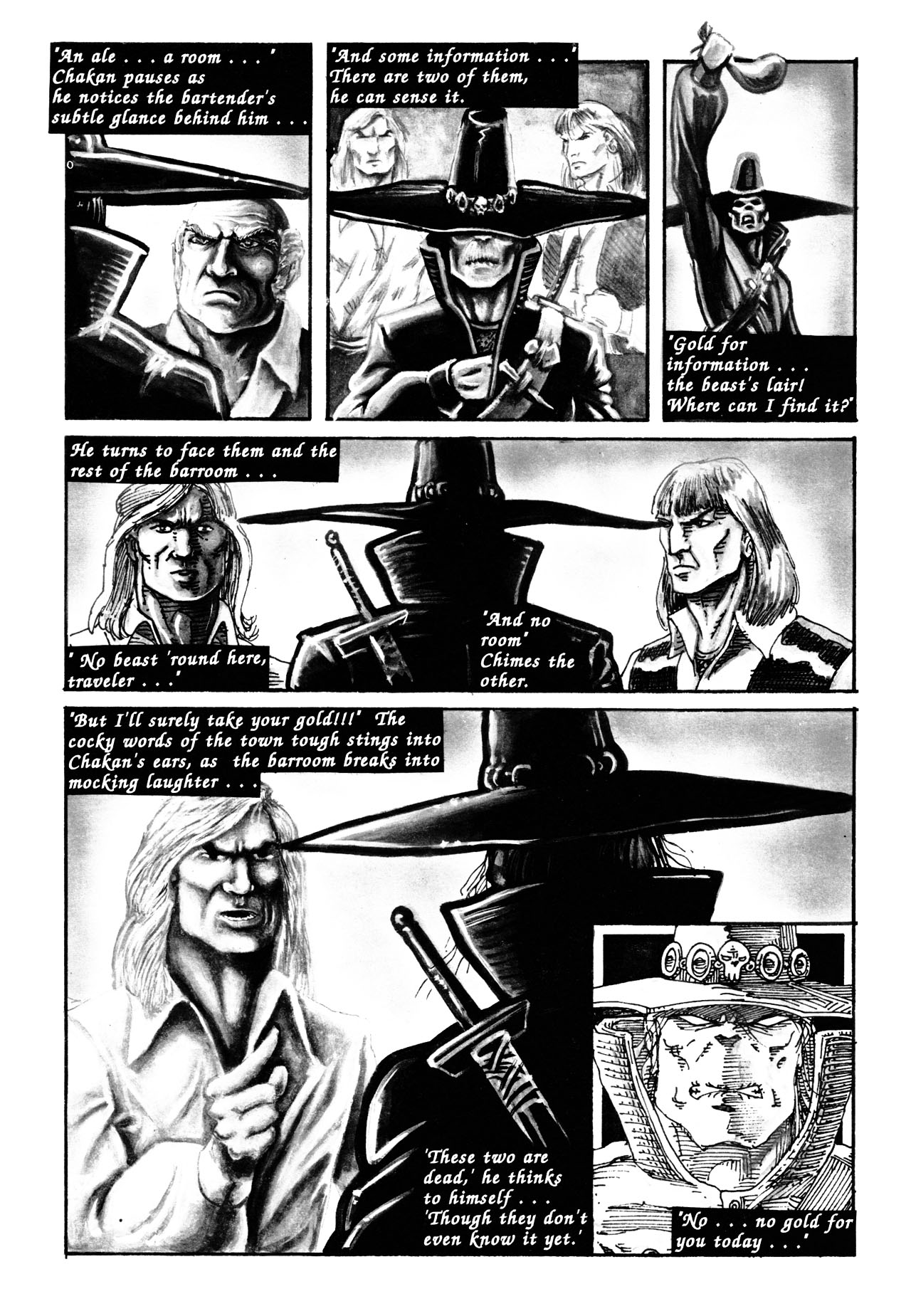 Read online Chakan the Forever Man comic -  Issue # Full - 9