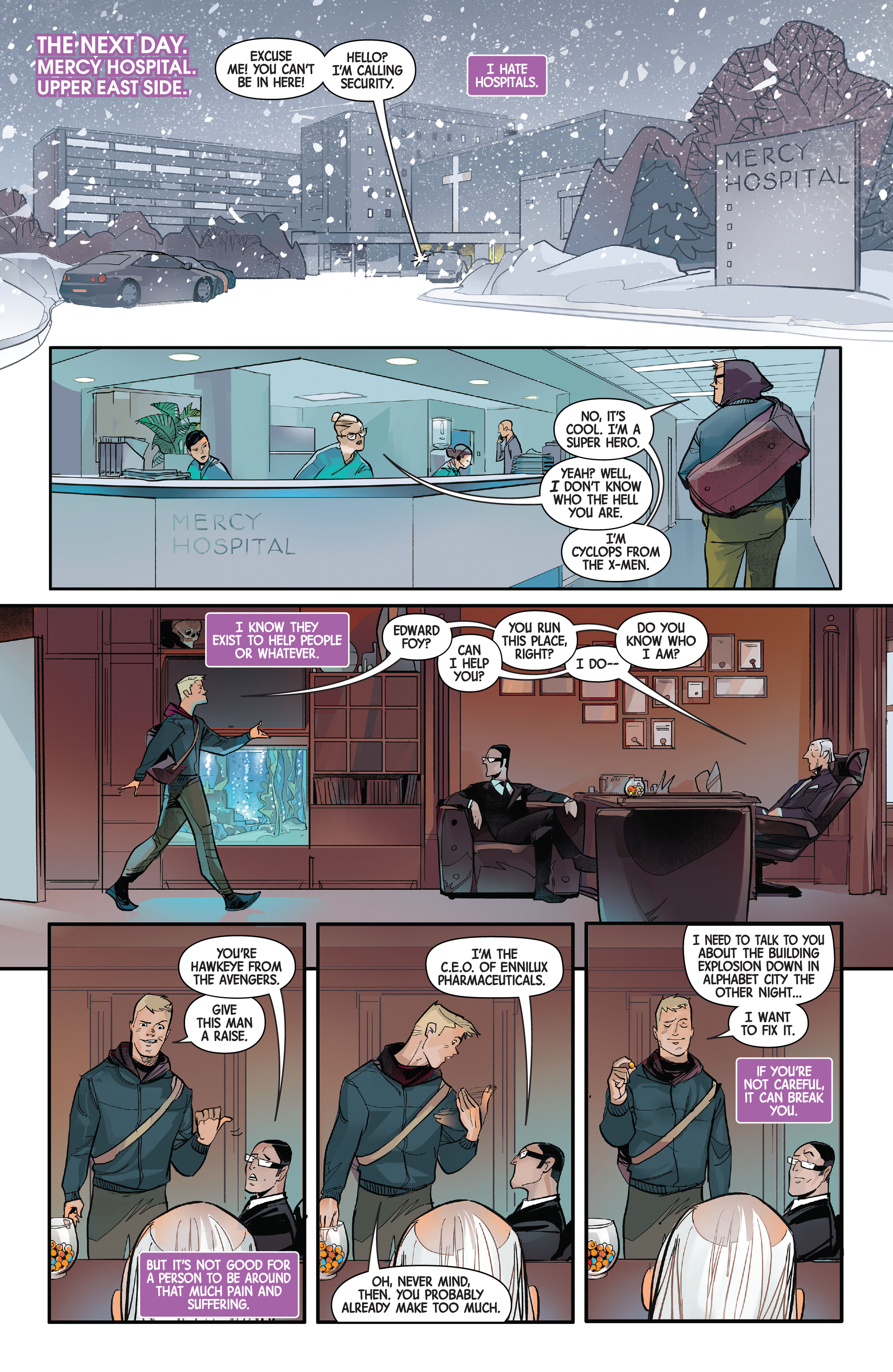 Read online Hawkeye: Freefall comic -  Issue #2 - 17