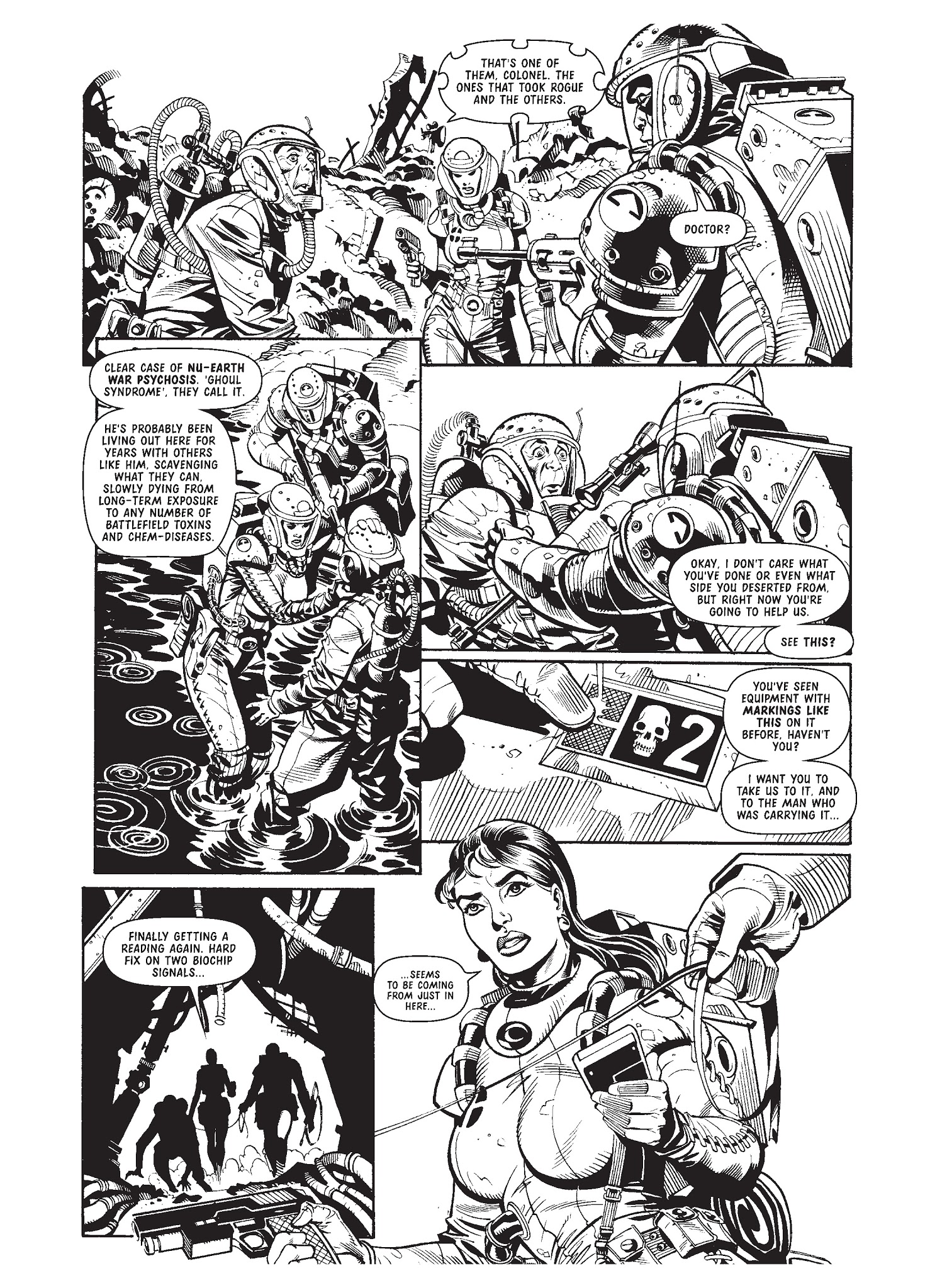 Read online Rogue Trooper: Tales of Nu-Earth comic -  Issue # TPB 4 - 151