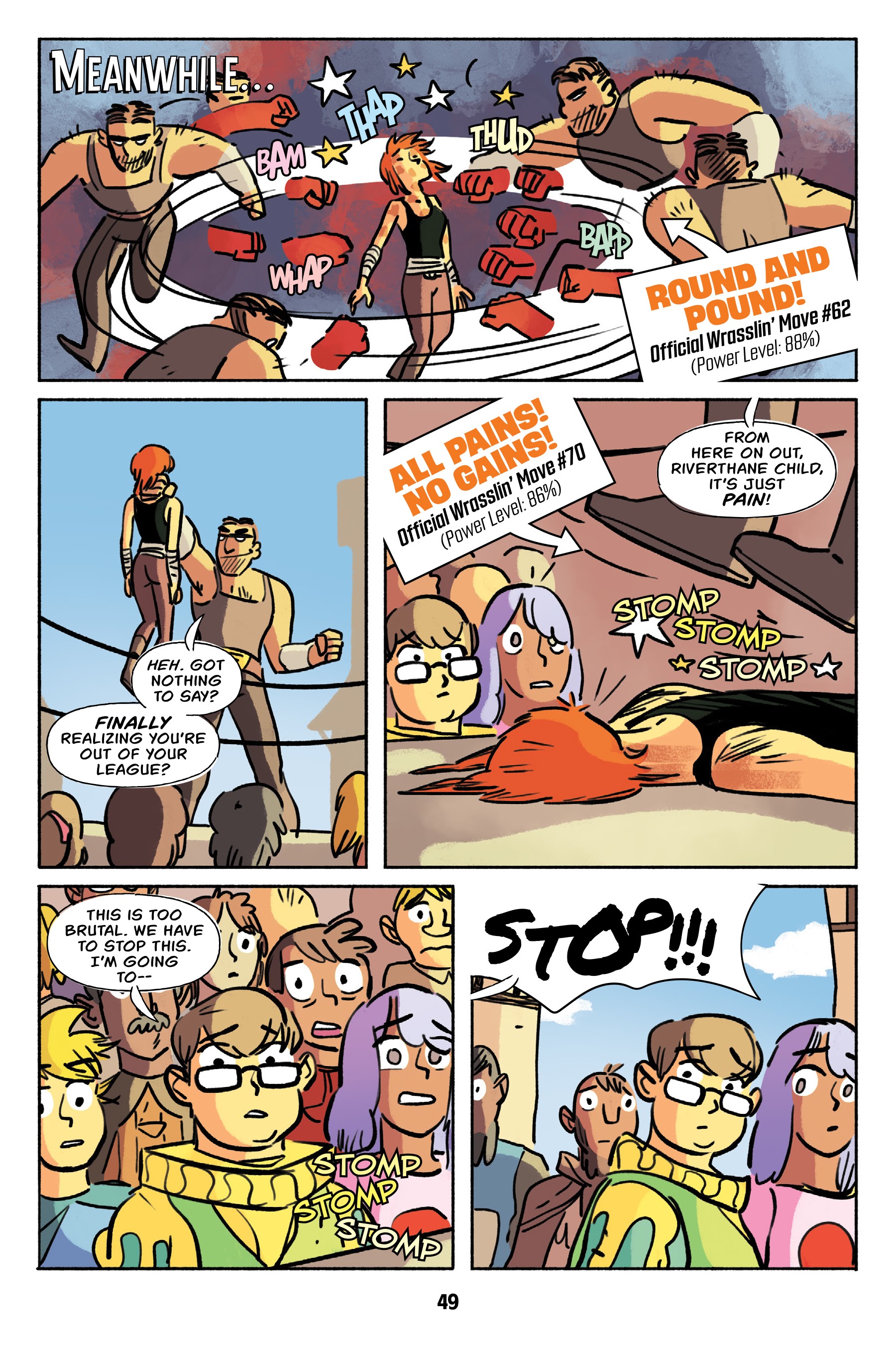 Read online Wrassle Castle comic -  Issue #3 - 50