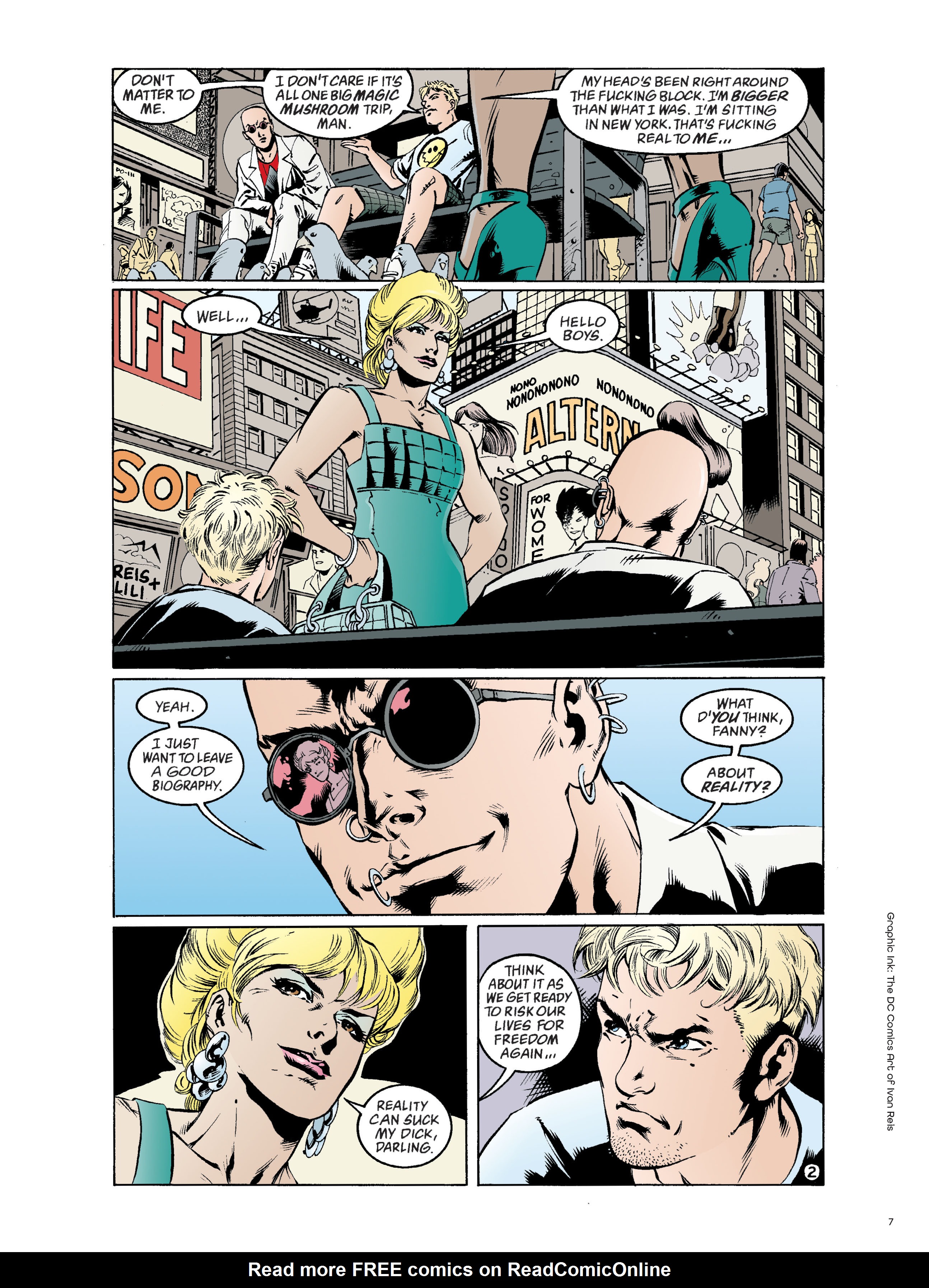 Read online Graphic Ink: The DC Comics Art of Ivan Reis comic -  Issue # TPB (Part 1) - 8