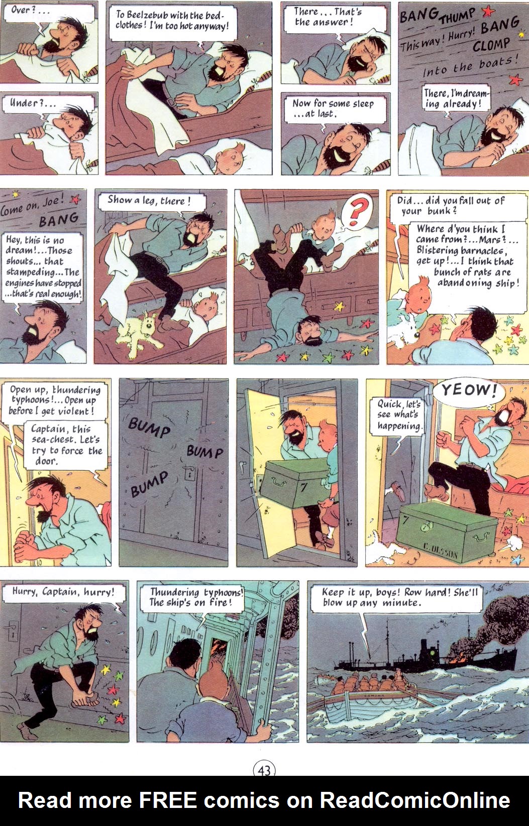 Read online The Adventures of Tintin comic -  Issue #19 - 45