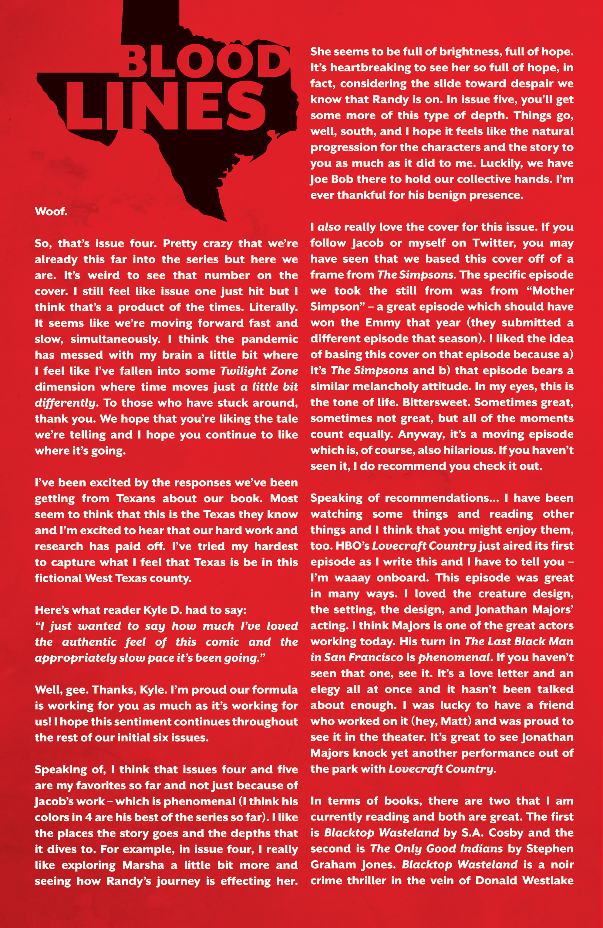 Read online That Texas Blood comic -  Issue #4 - 27