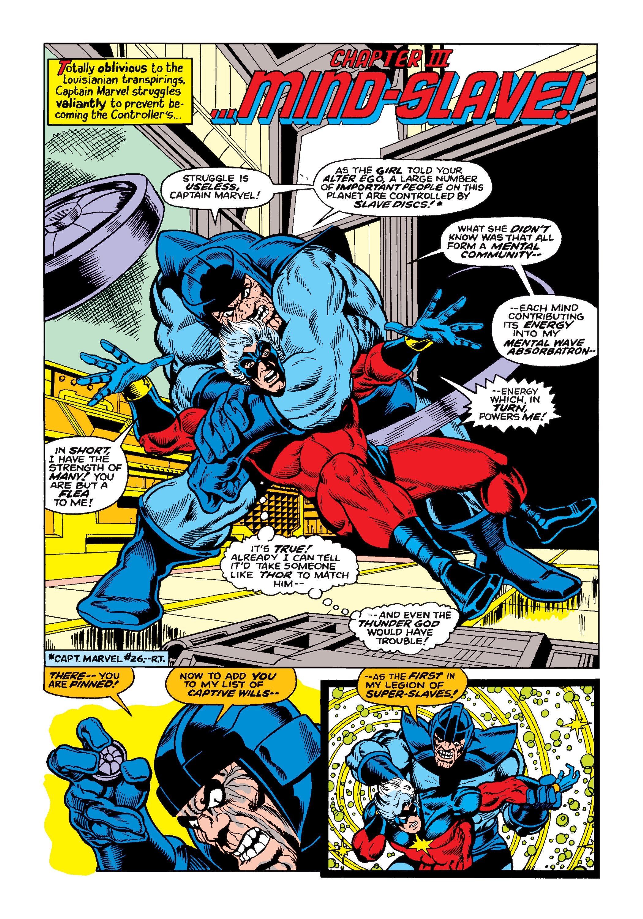 Read online Marvel Masterworks: Captain Marvel comic -  Issue # TPB 3 (Part 2) - 67