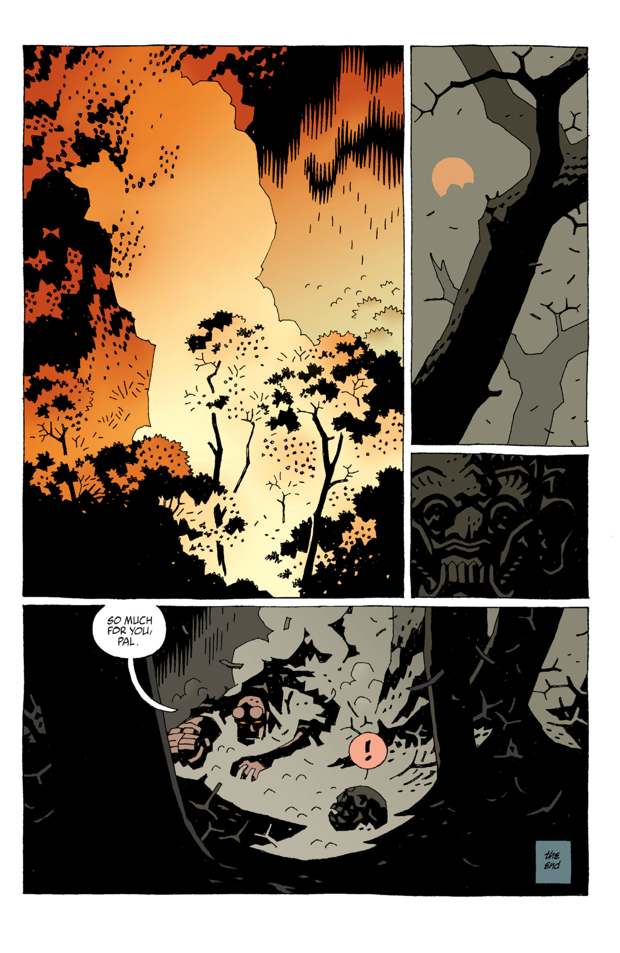Read online Hellboy comic -  Issue #7 - 16
