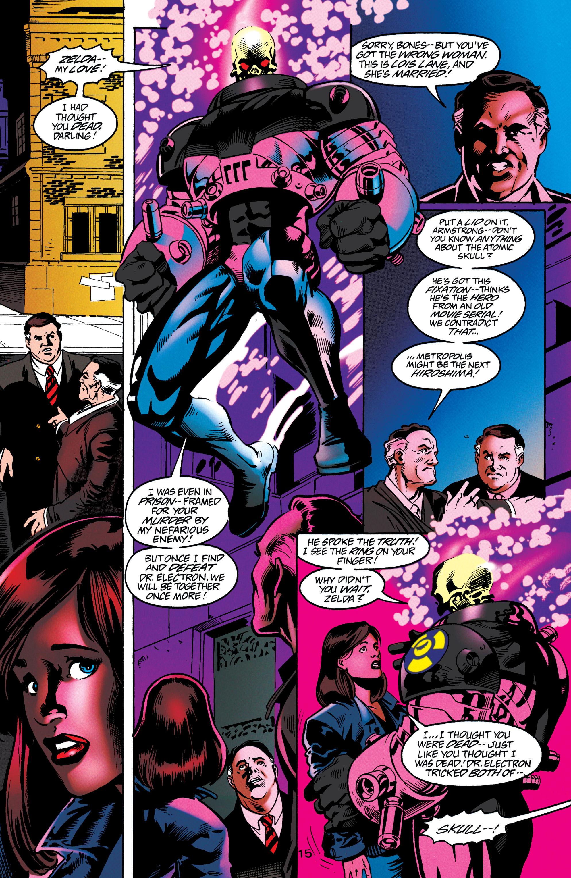 Read online Adventures of Superman (1987) comic -  Issue #545 - 16