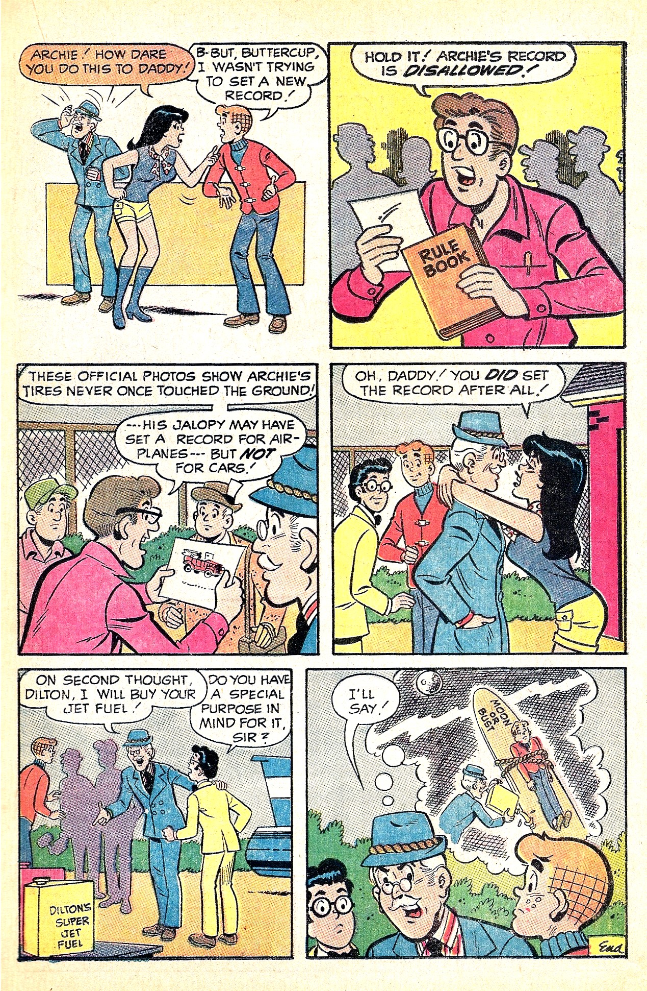 Read online Pep Comics comic -  Issue #258 - 19