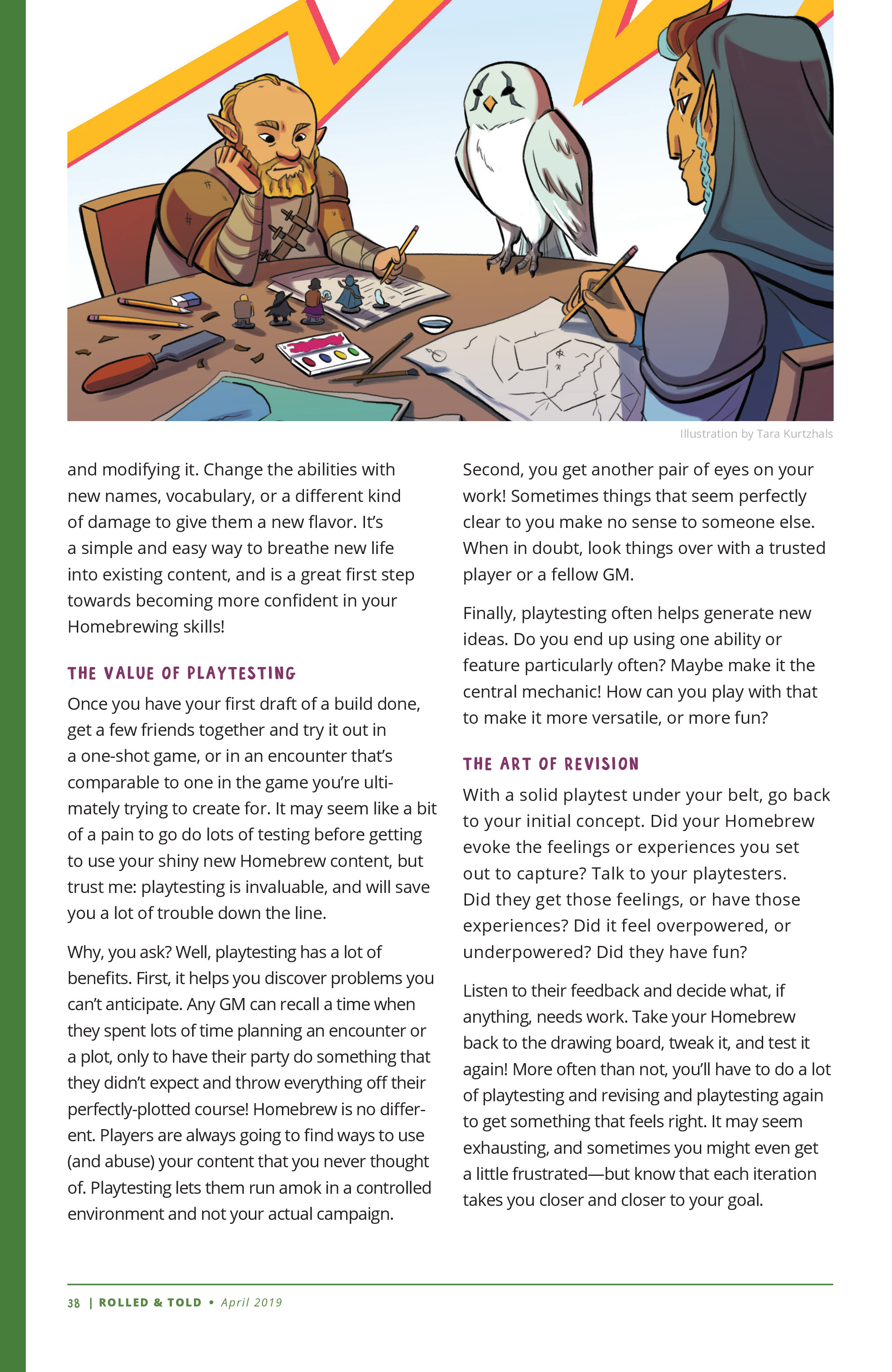 Read online Rolled & Told comic -  Issue #8 - 36