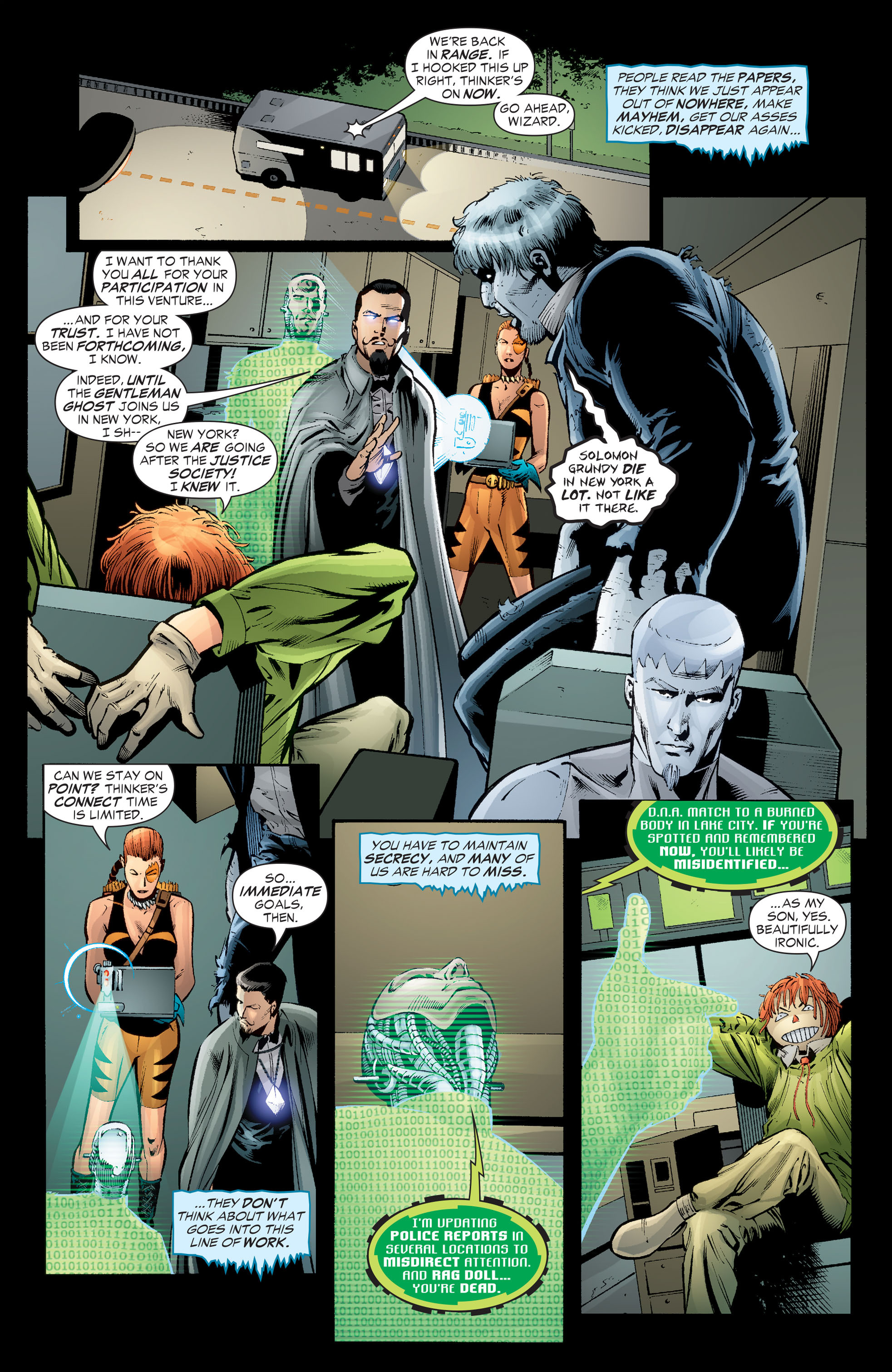 Read online JSA: Classified comic -  Issue #5 - 18