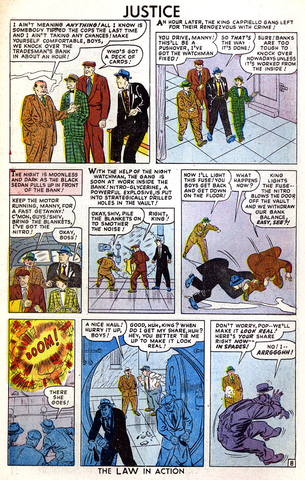 Read online Justice Comics (1948) comic -  Issue #9 - 10