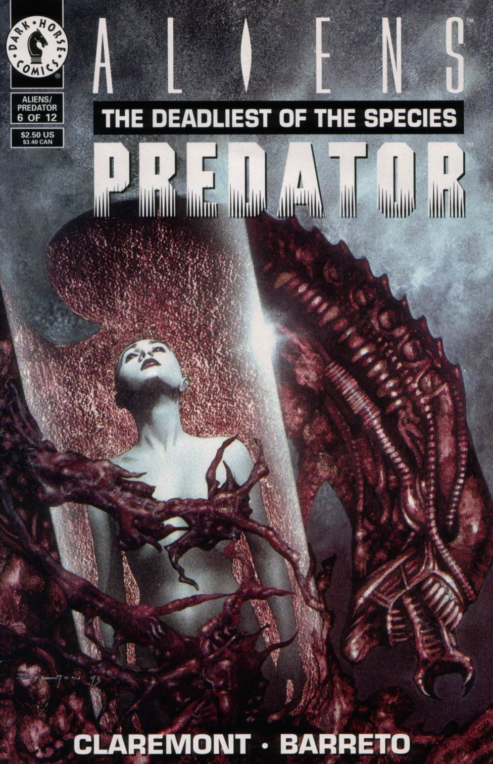 Read online Aliens/Predator: The Deadliest of the Species comic -  Issue #6 - 1