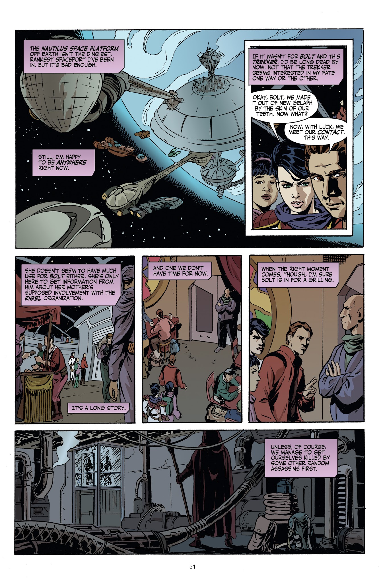Read online Trekker: Rites of Passage comic -  Issue # TPB - 30