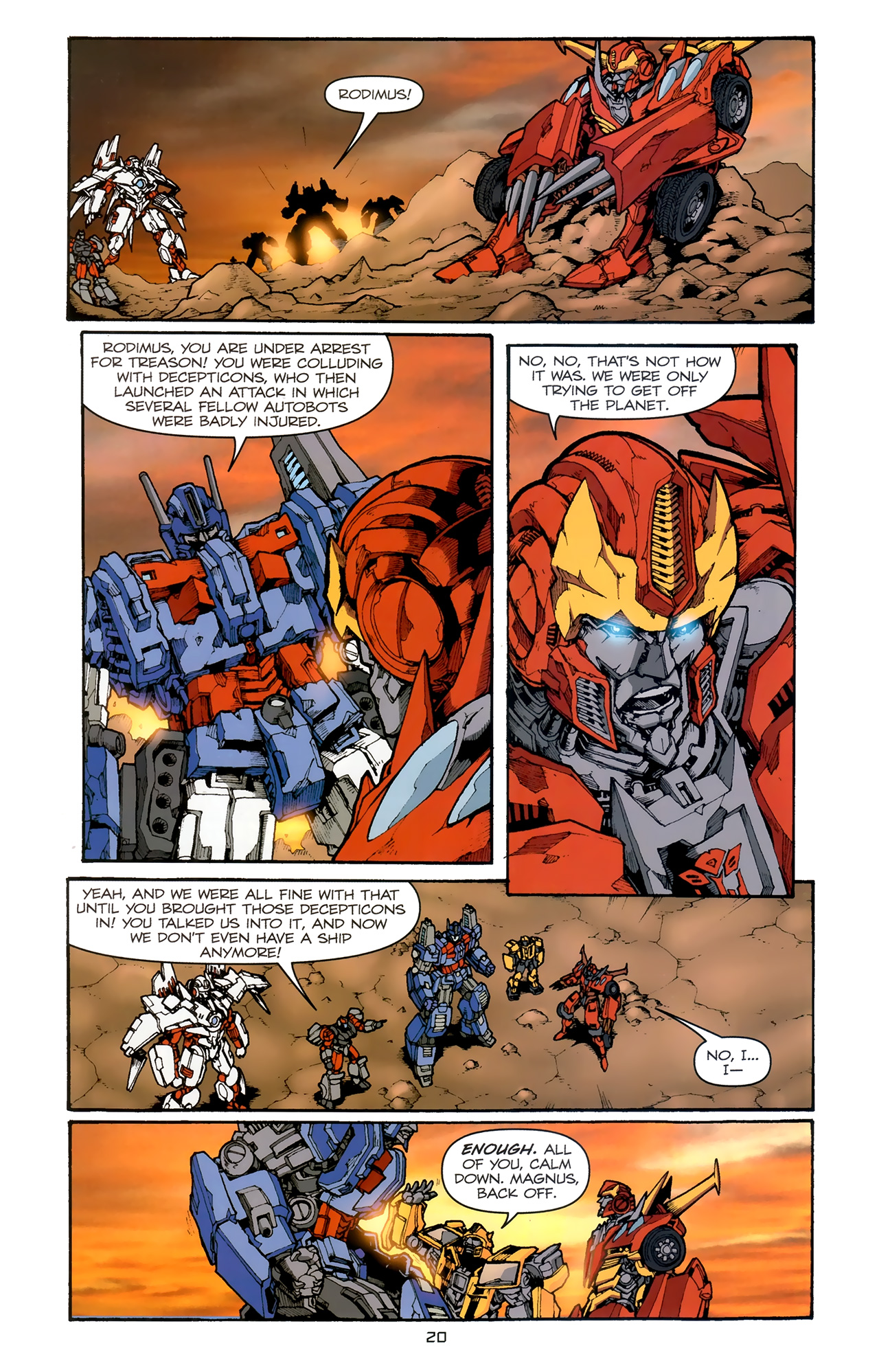 Read online The Transformers (2009) comic -  Issue #6 - 23