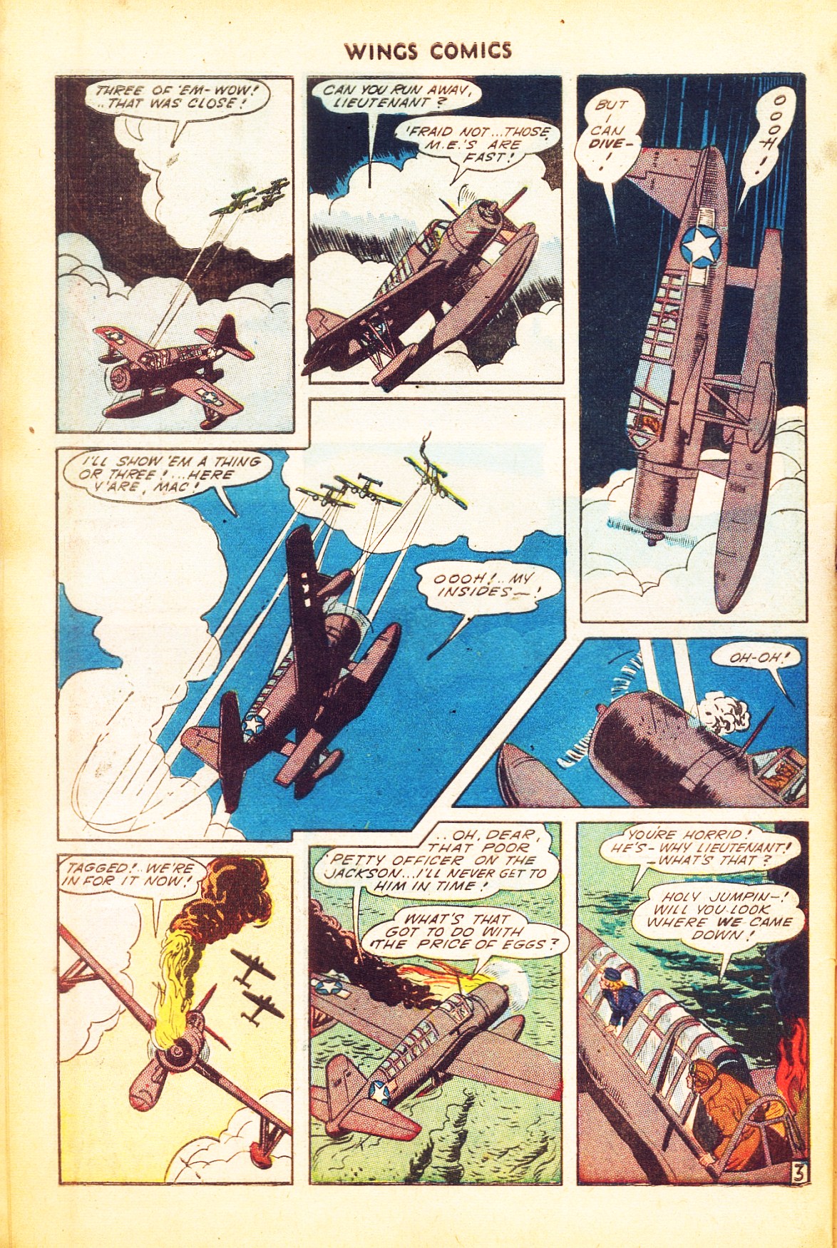 Read online Wings Comics comic -  Issue #51 - 46