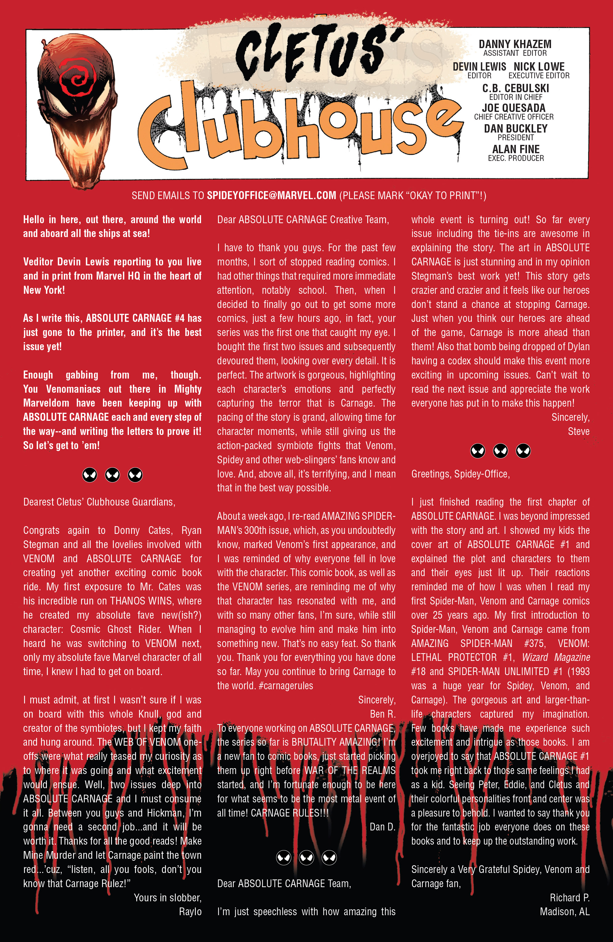 Read online Absolute Carnage: Lethal Protectors comic -  Issue #3 - 22