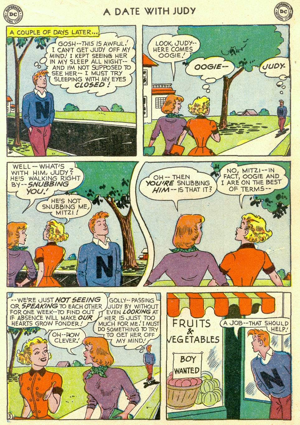 Read online A Date with Judy comic -  Issue #28 - 5