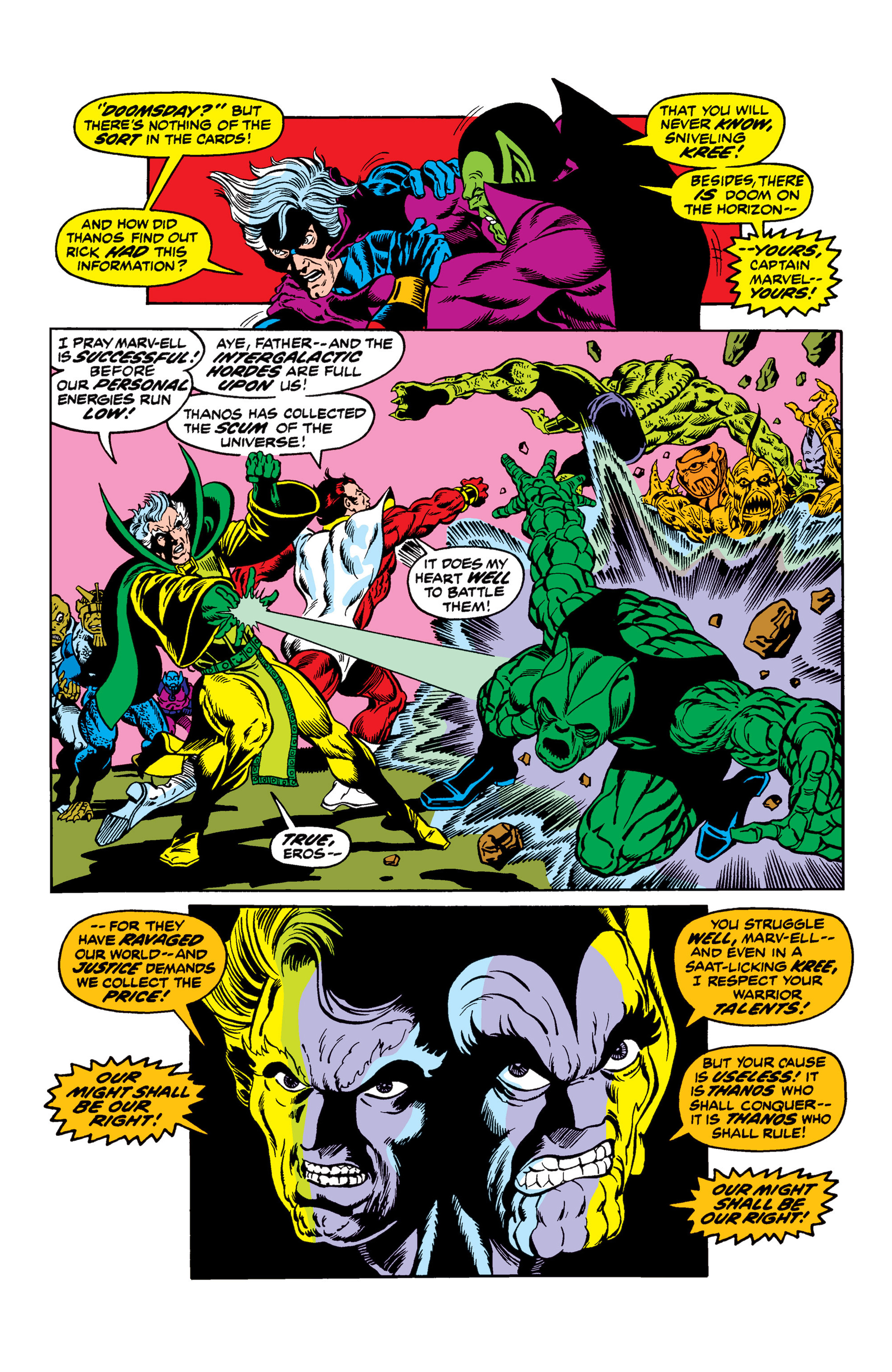 Read online Captain Marvel by Jim Starlin comic -  Issue # TPB (Part 1) - 84