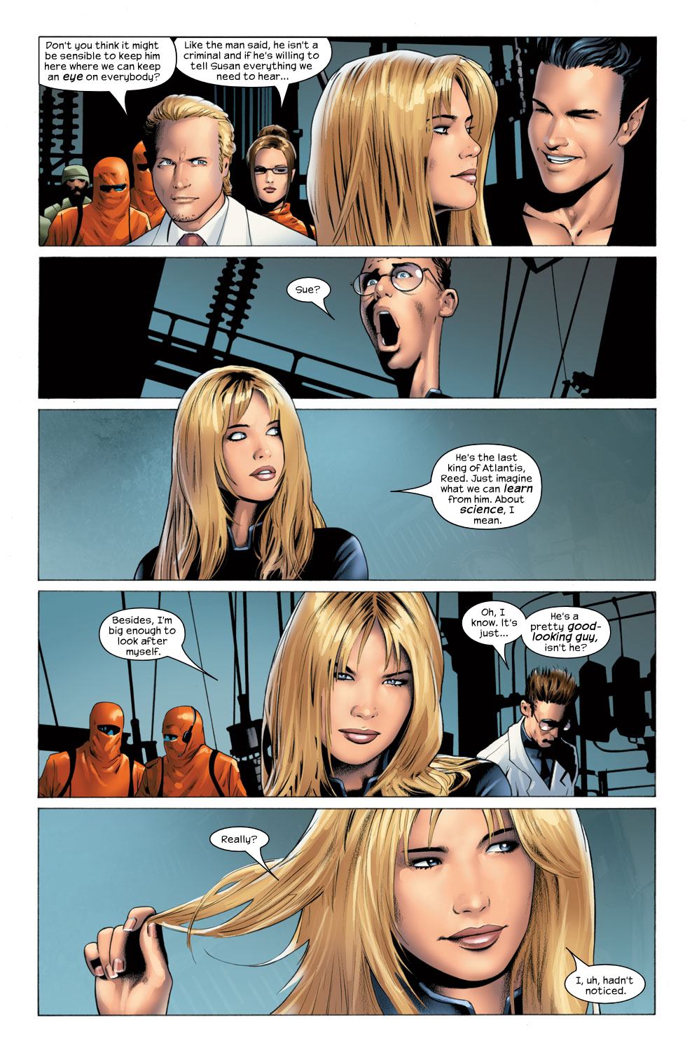 Read online Ultimate Fantastic Four (2004) comic -  Issue #25 - 14