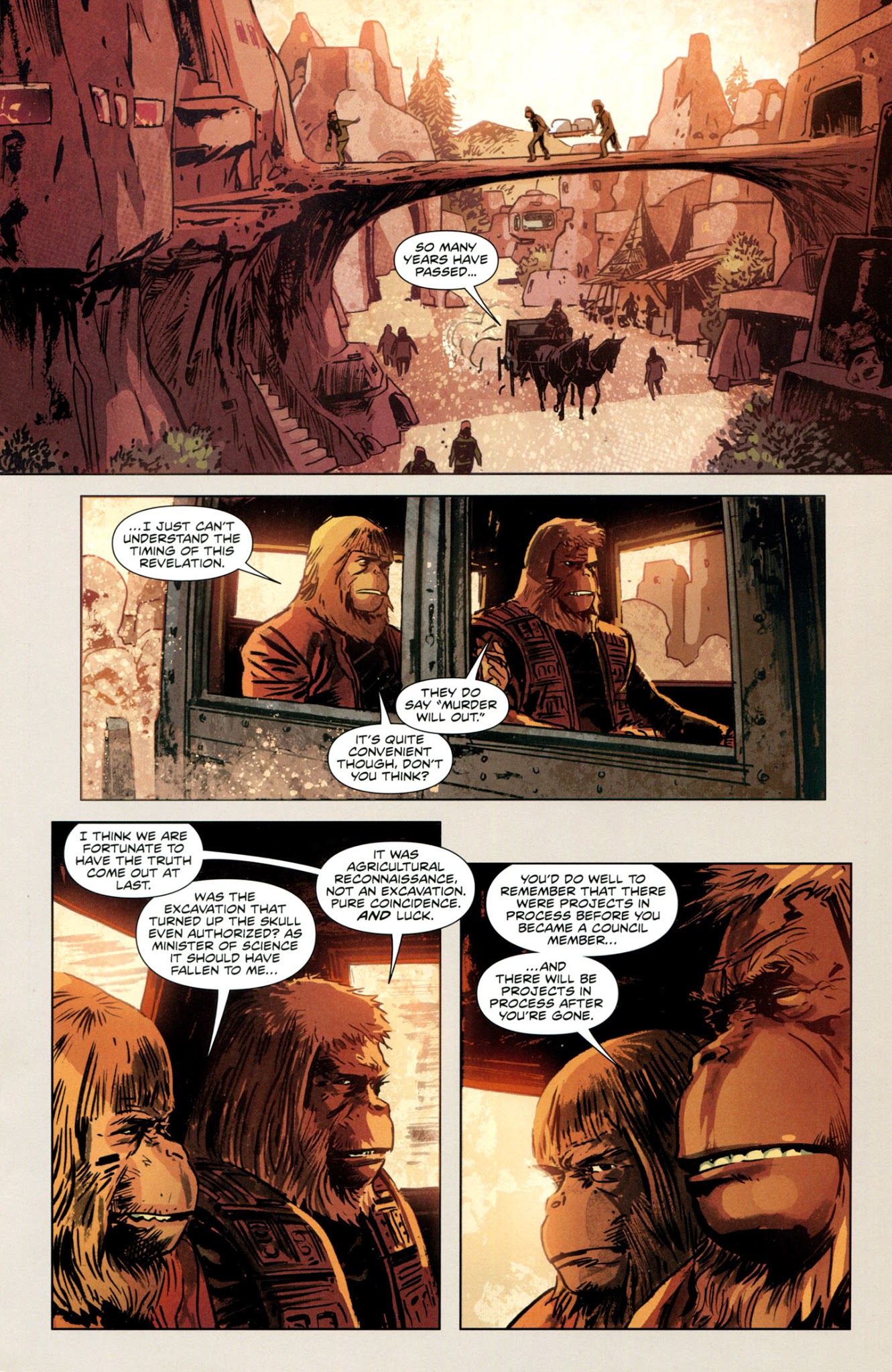 Read online Betrayal of the Planet of the Apes comic -  Issue #2 - 15