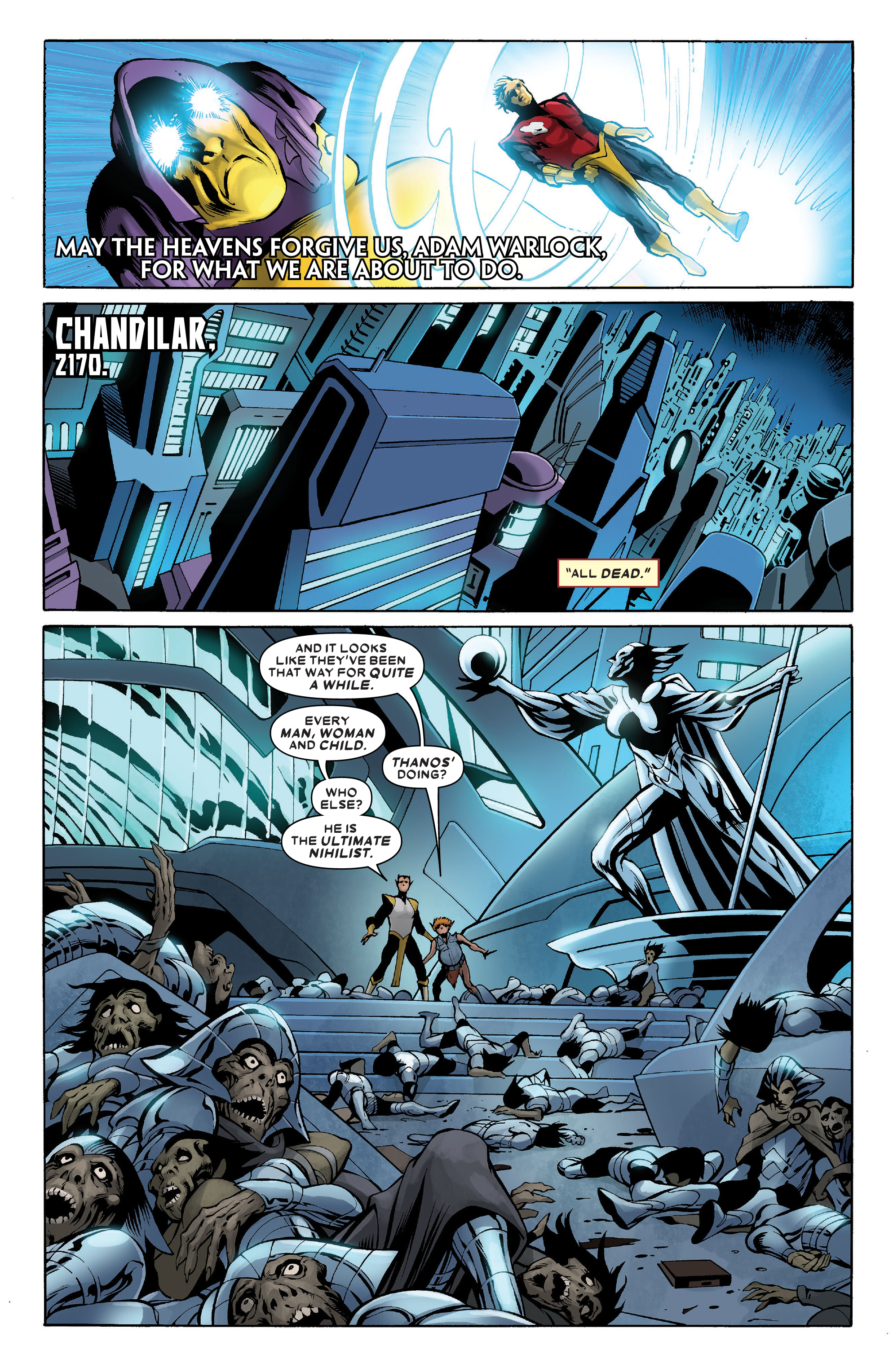 Read online Thanos: The Infinity Saga Omnibus comic -  Issue # TPB (Part 8) - 18