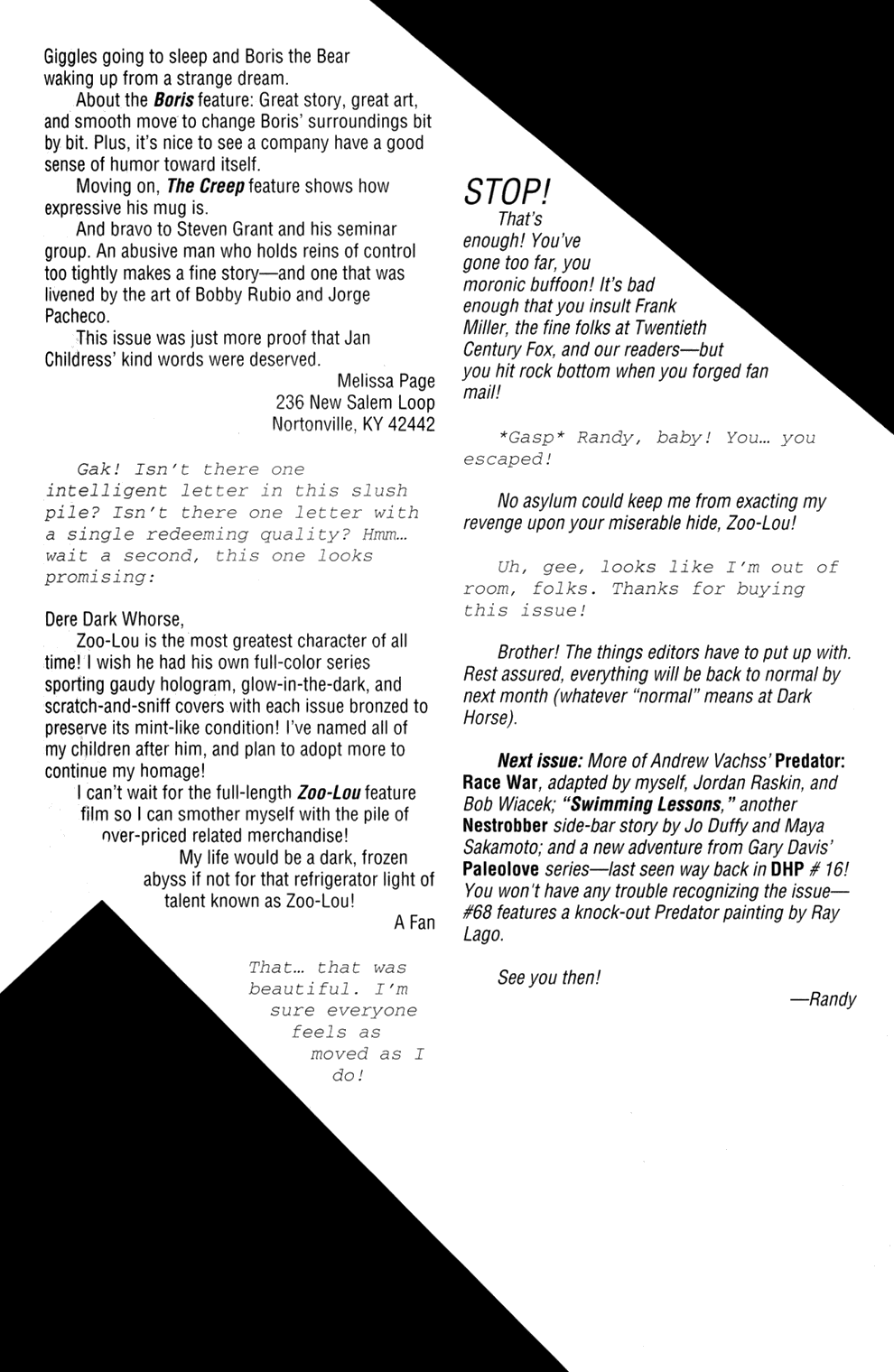 Read online Dark Horse Presents (1986) comic -  Issue #67 - 39