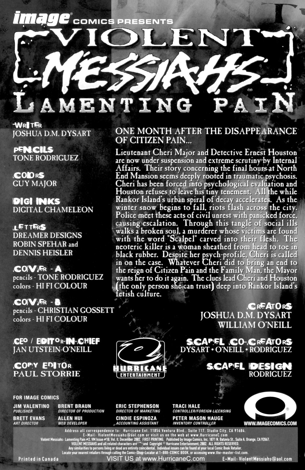 Read online Violent Messiahs: Lamenting Pain comic -  Issue #2 - 2