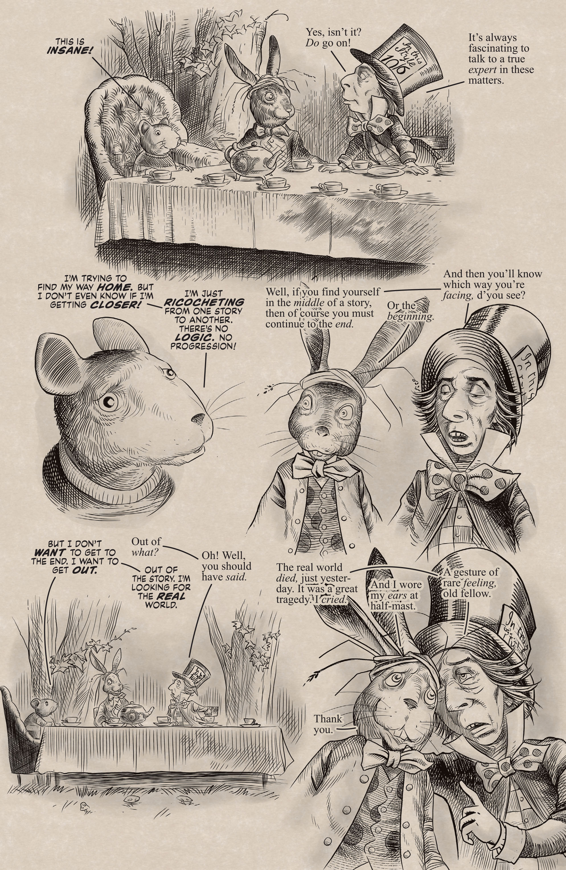 Read online The Unwritten: Apocalypse comic -  Issue #1 - 10