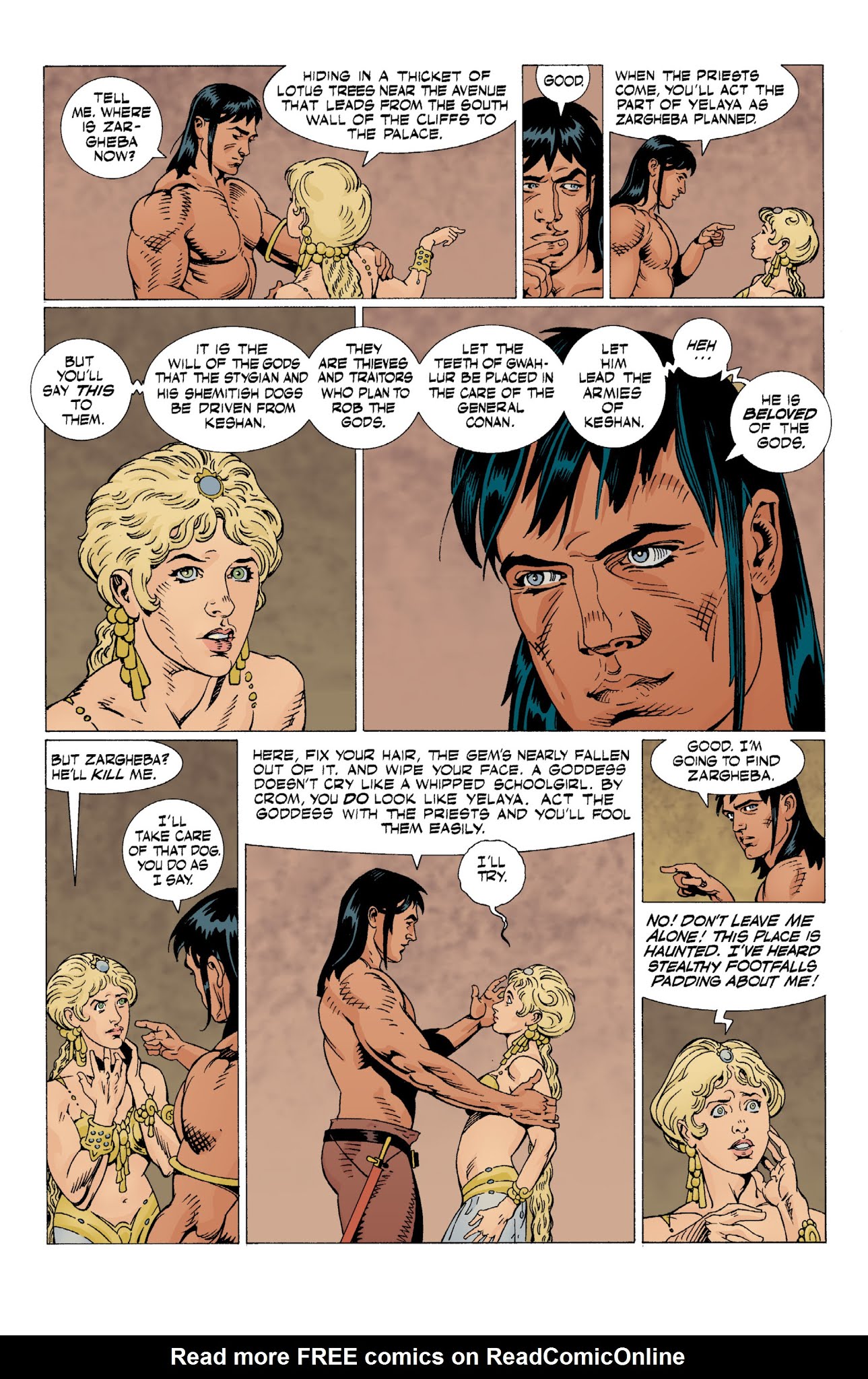 Read online Conan and the Jewels of Gwahlur comic -  Issue # _TPB - 29