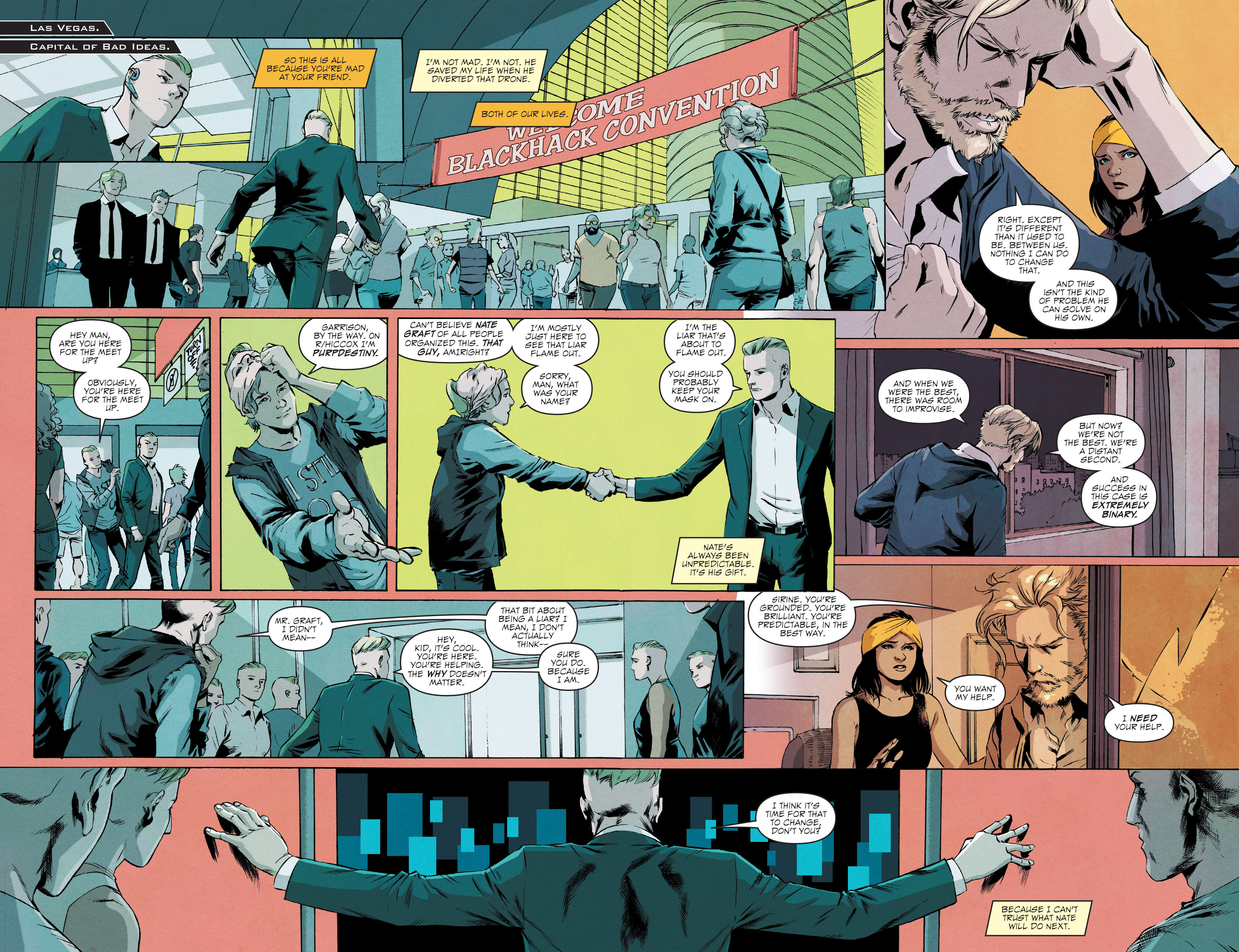 Read online Hacktivist Volume 2 comic -  Issue #3 - 6