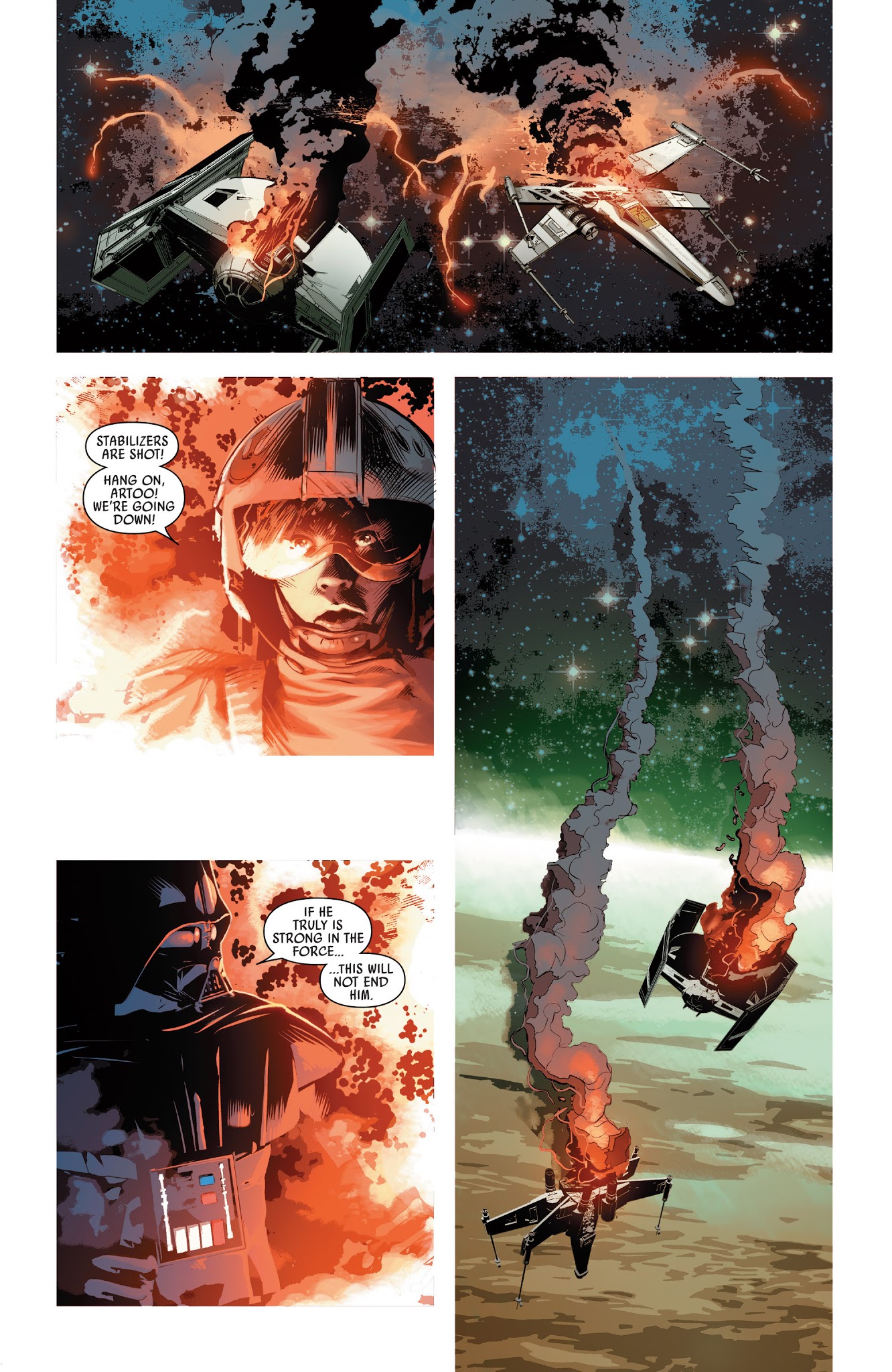Read online Star Wars: Vader Down comic -  Issue # TPB - 19