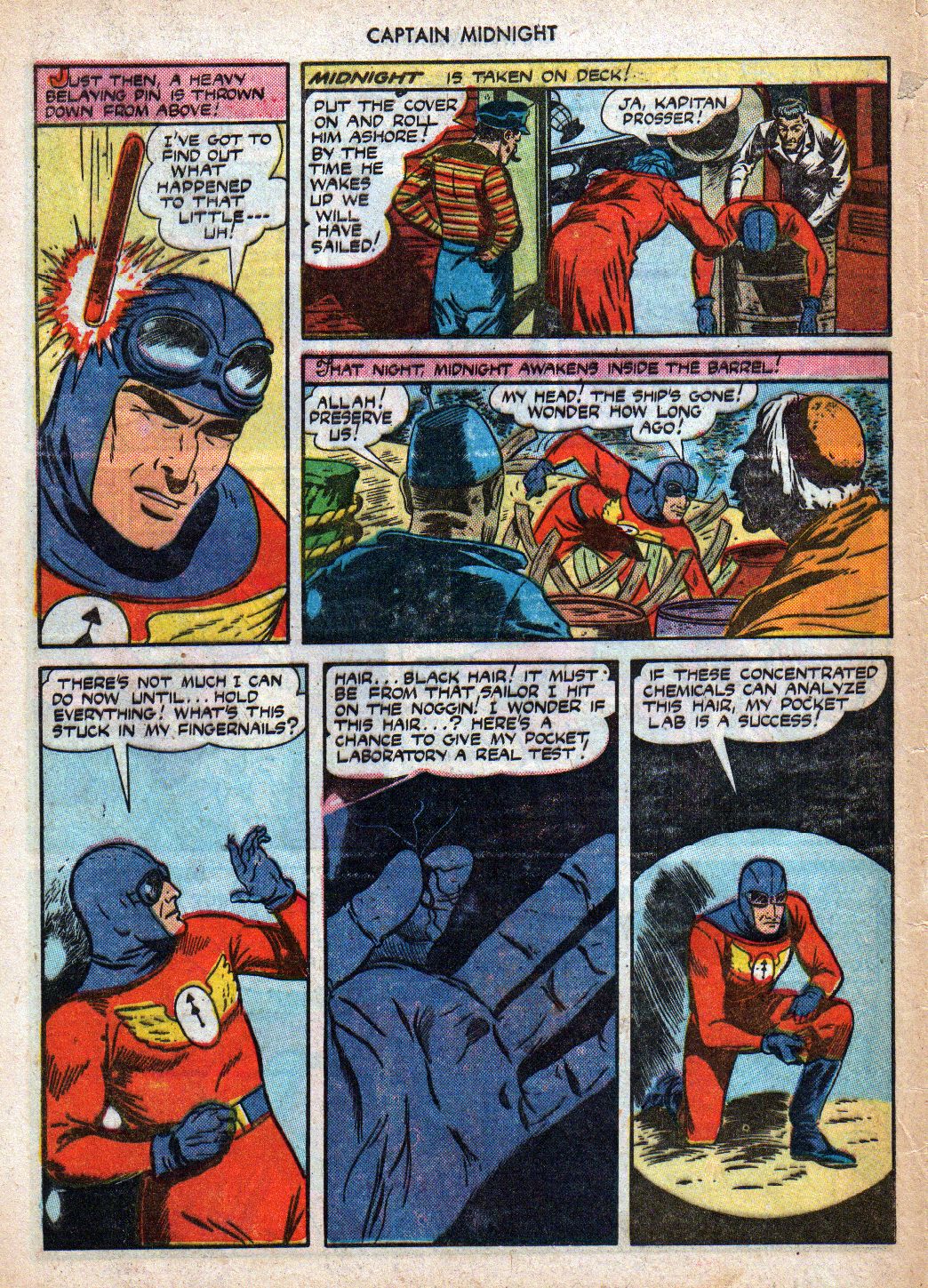 Read online Captain Midnight (1942) comic -  Issue #19 - 40