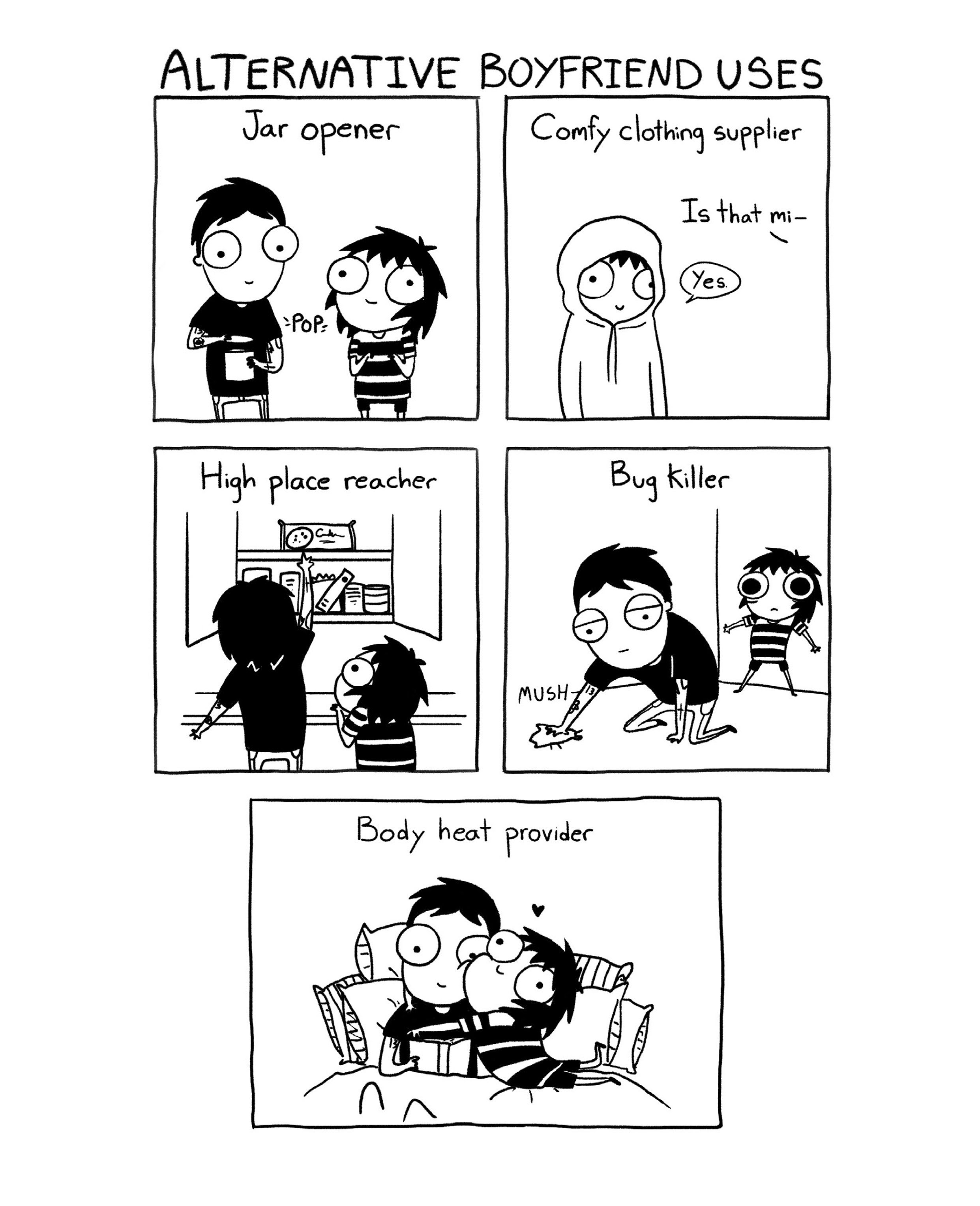 Read online Big Mushy Happy Lump: A "Sarah's Scribbles" Collection comic -  Issue # TPB - 12