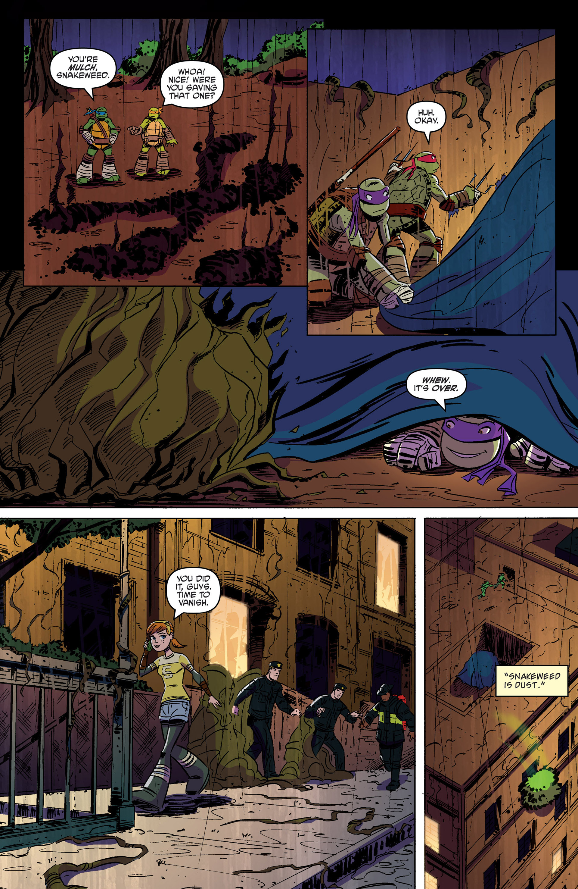 Read online Teenage Mutant Ninja Turtles New Animated Adventures comic -  Issue #2 - 23