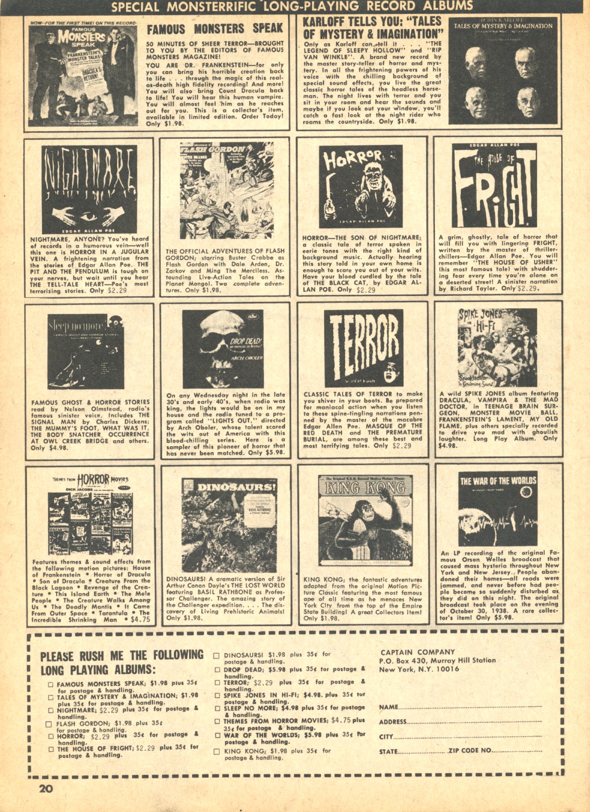 Read online Creepy (1964) comic -  Issue #41 - 20