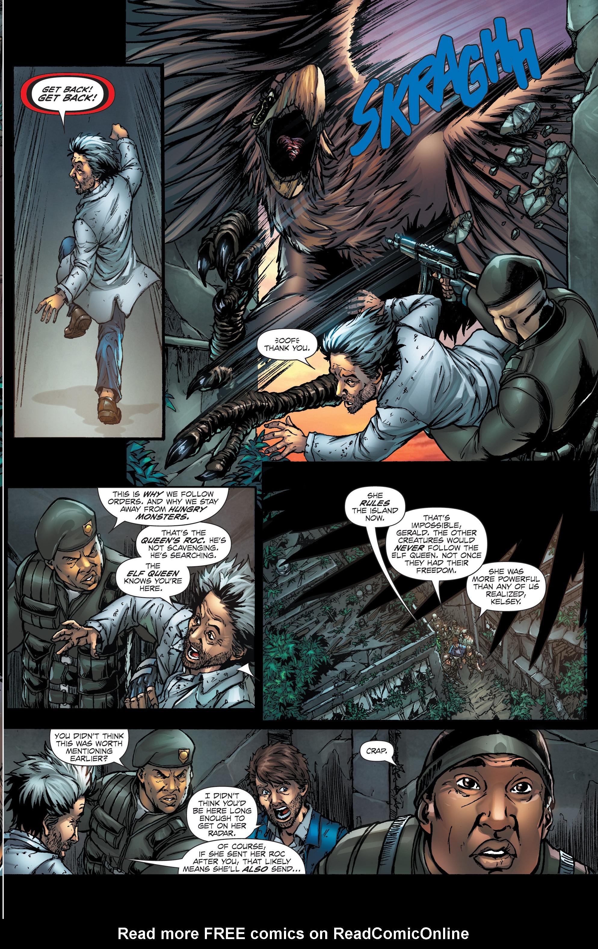 Read online Escape from Monster Island comic -  Issue #3 - 16