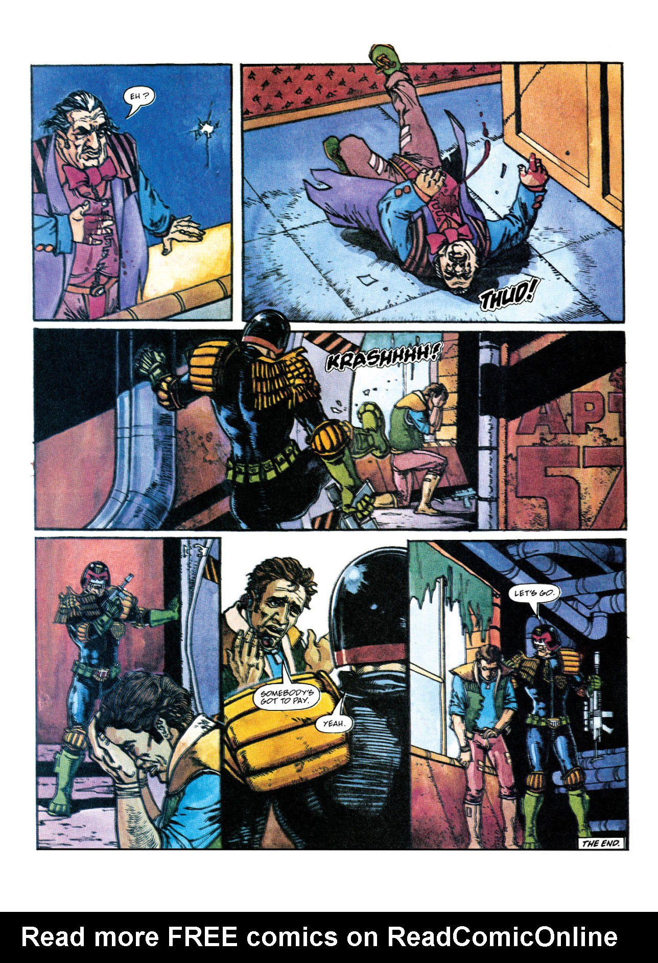 Read online Judge Dredd: The Complete Case Files comic -  Issue # TPB 26 - 196