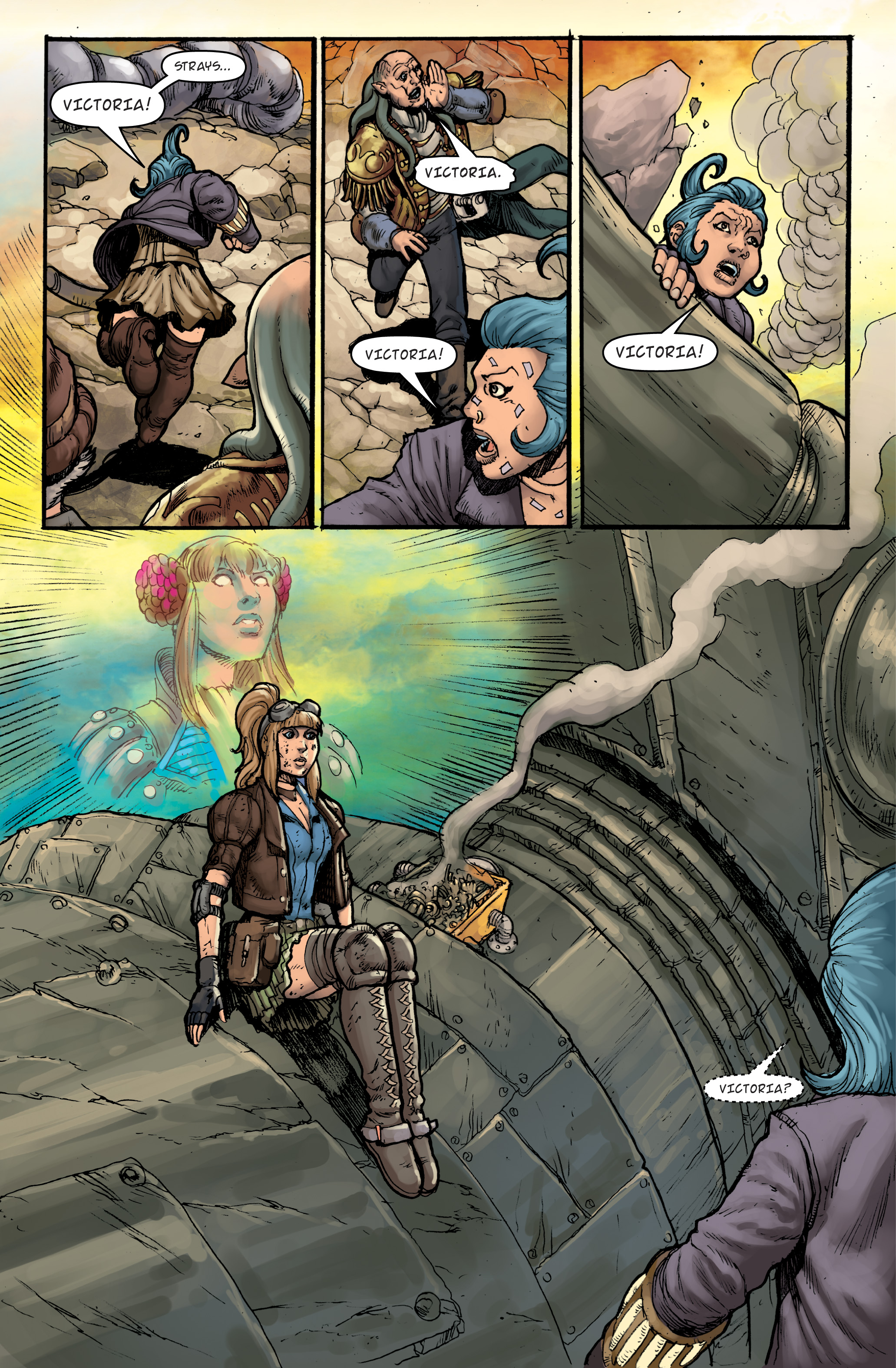 Read online The Steam Engines of Oz: The Geared Leviathan comic -  Issue #3 - 26