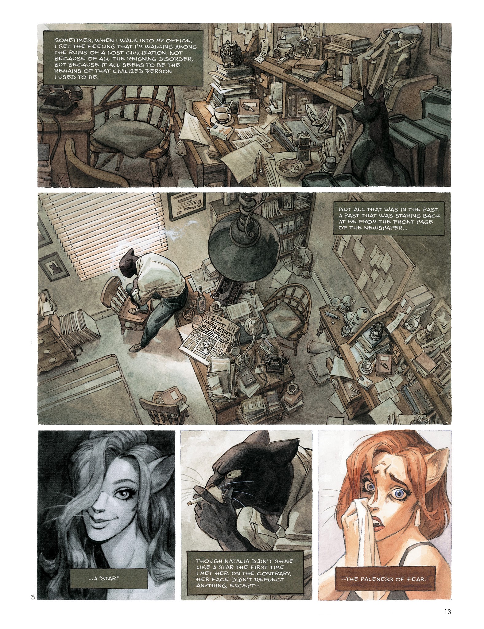 Read online Blacksad: The Collected Stories comic -  Issue # TPB (Part 1) - 15