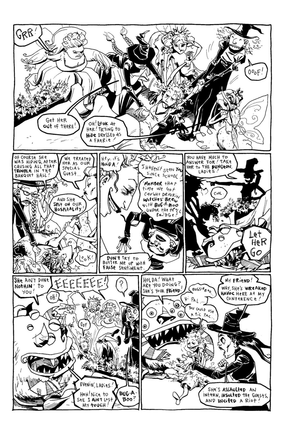 Read online Scary Godmother Comic Book Stories comic -  Issue # TPB - 236