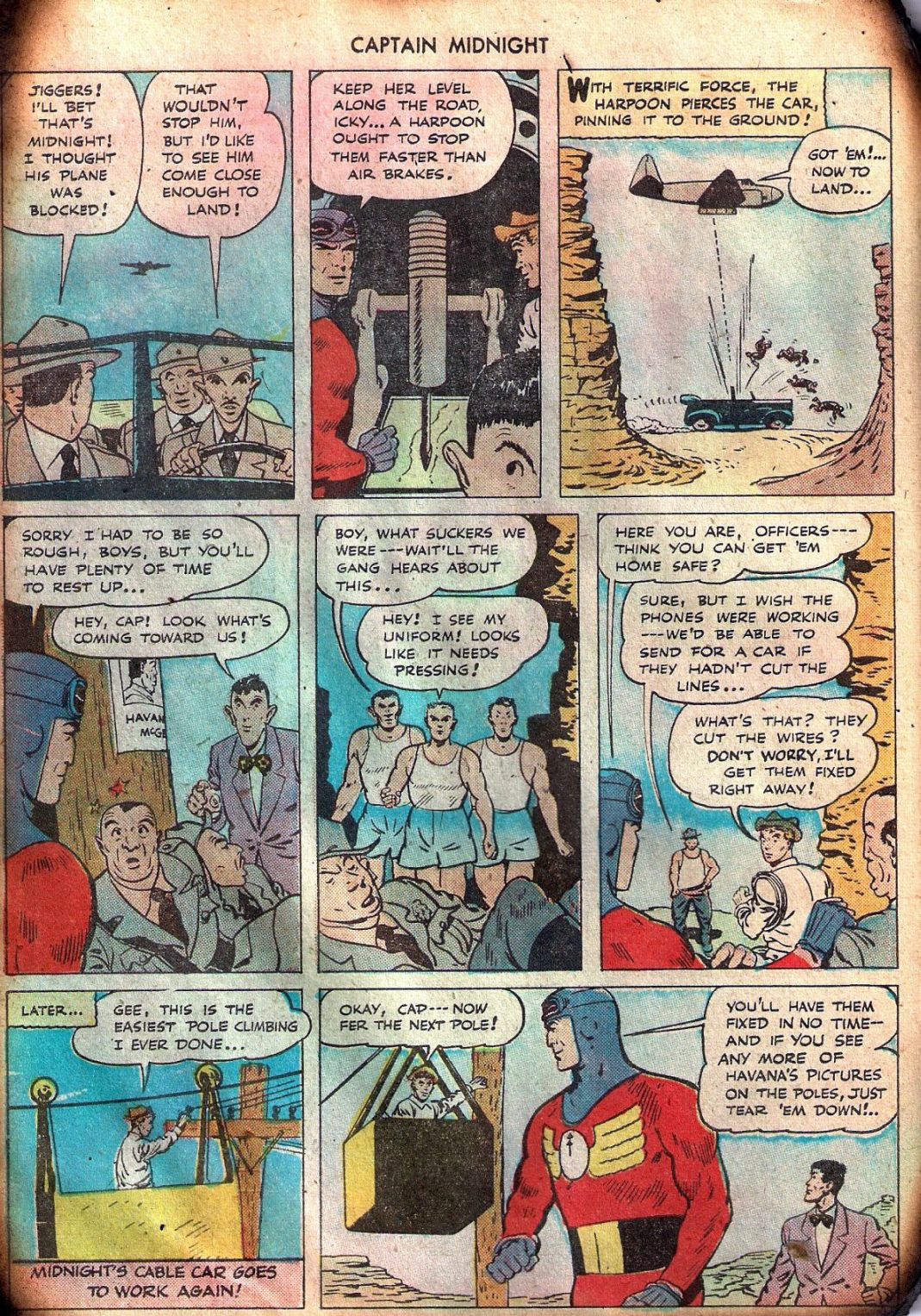 Read online Captain Midnight (1942) comic -  Issue #32 - 27