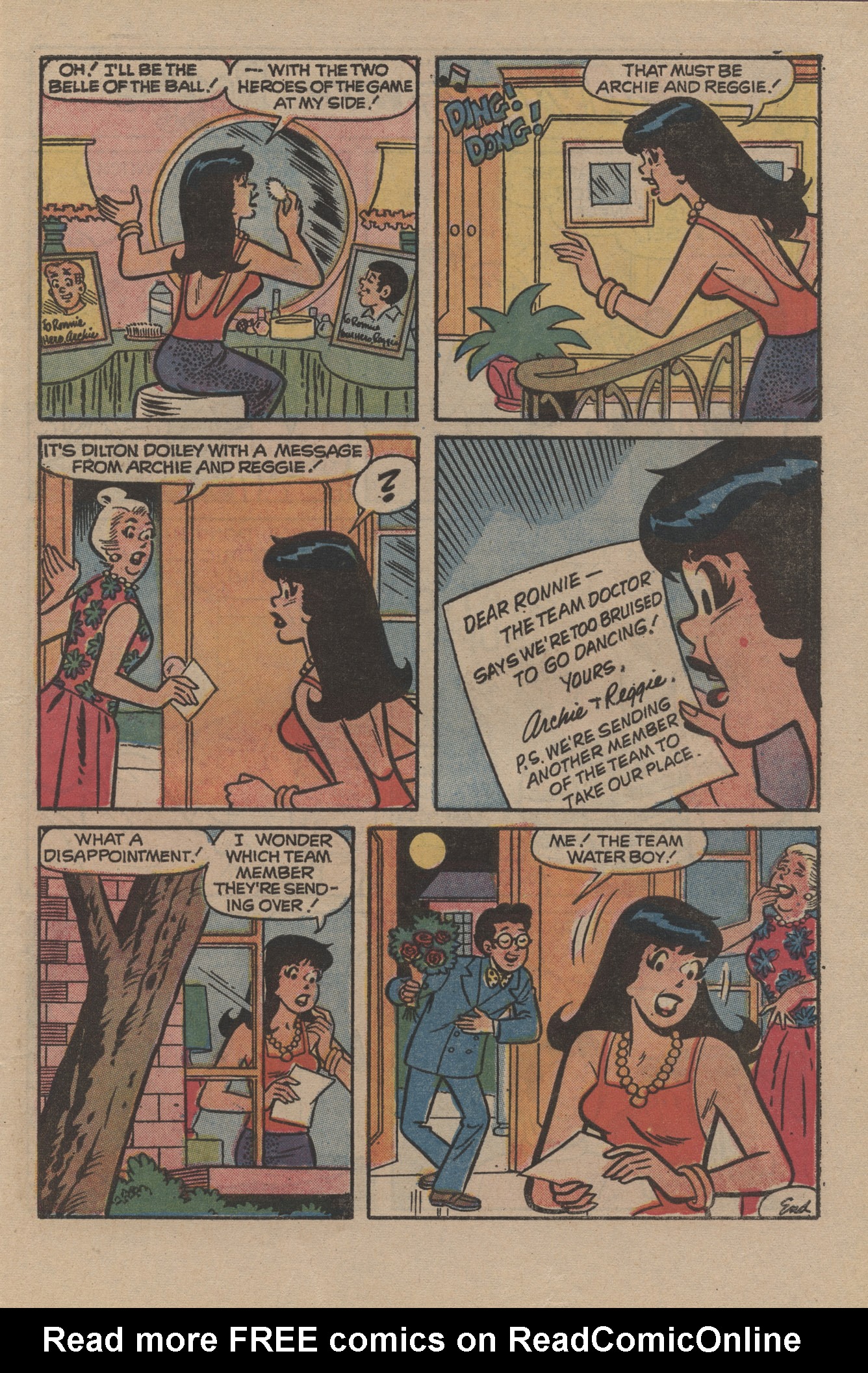 Read online Reggie and Me (1966) comic -  Issue #67 - 7