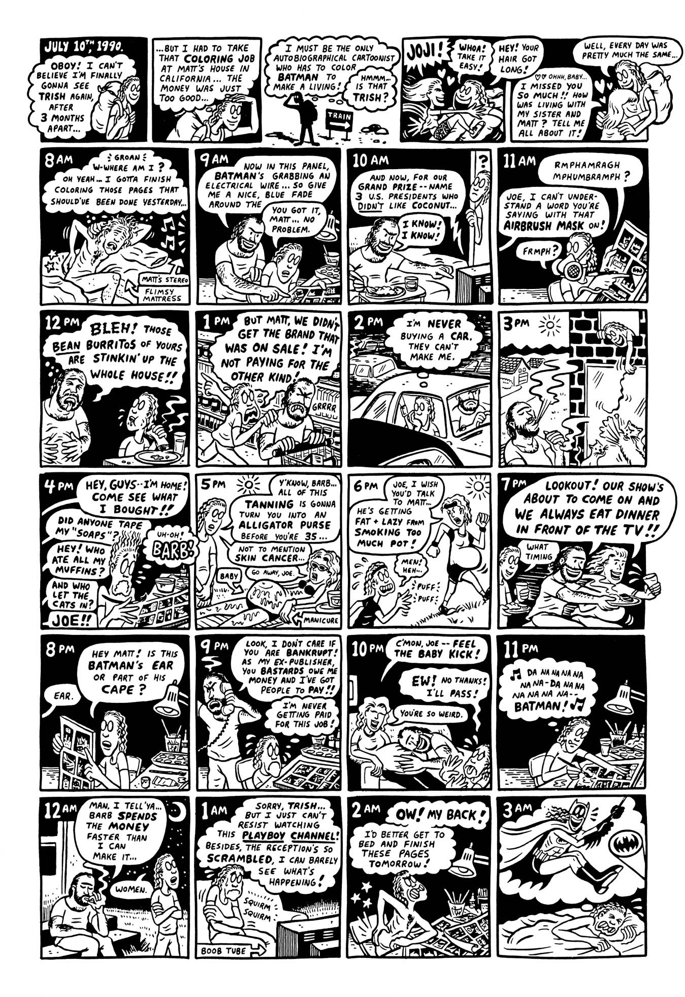 Read online Peepshow: The Cartoon Diary of Joe Matt comic -  Issue # Full - 60