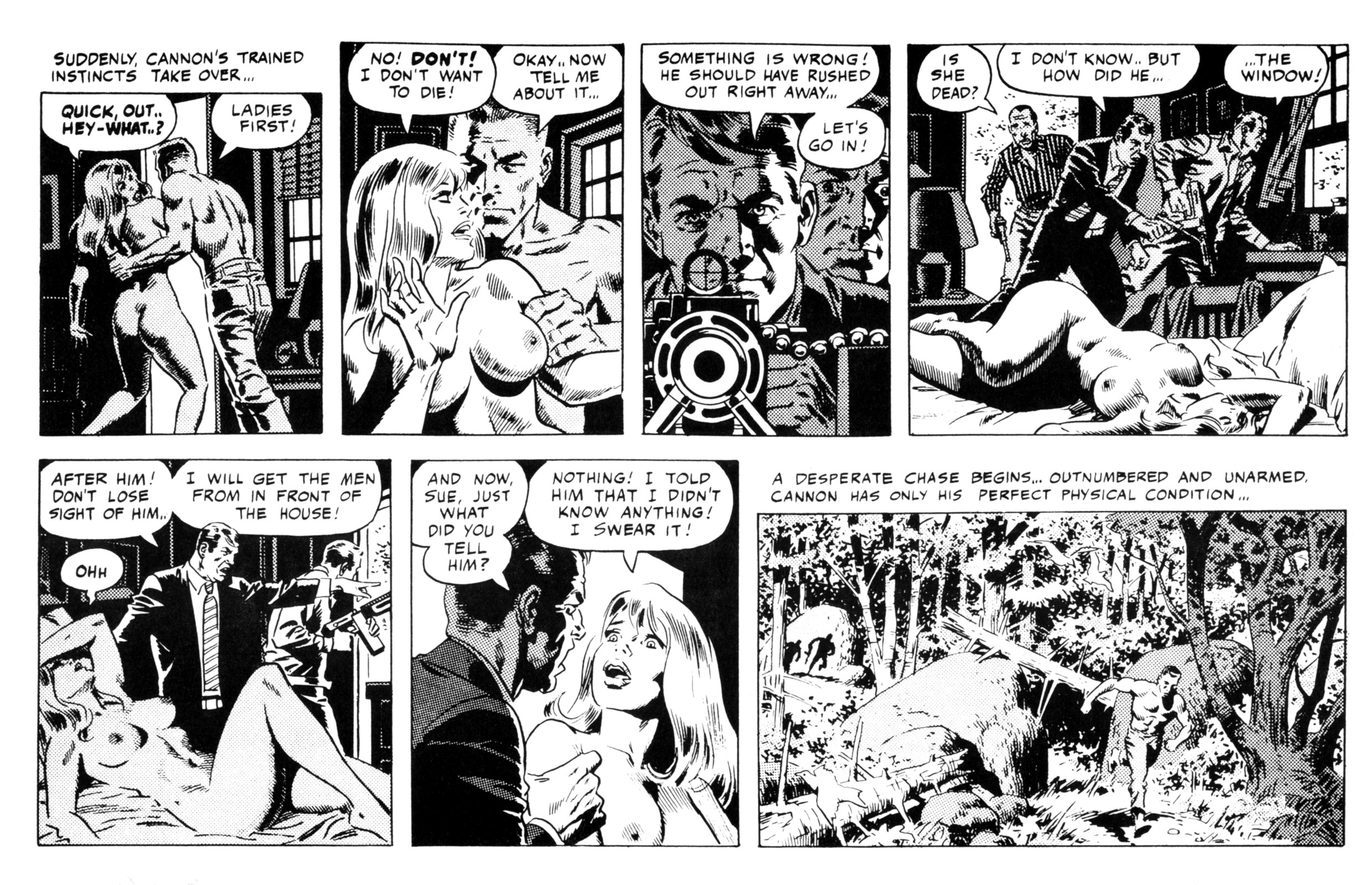 Read online Wallace Wood's Cannon comic -  Issue #1 - 20