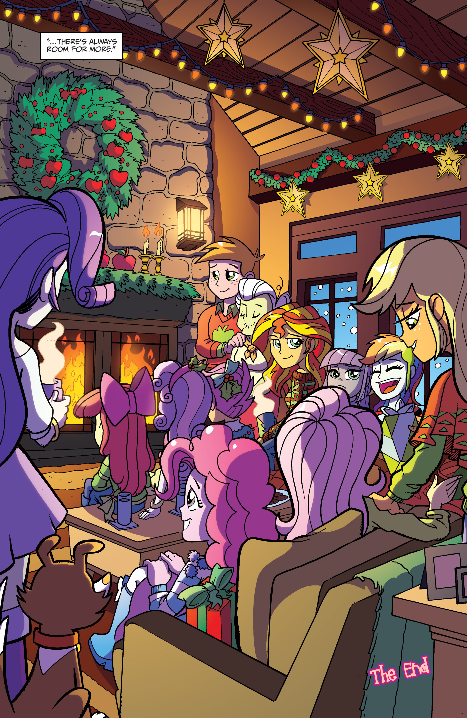 Read online My Little Pony: Equestria Girls Holiday Special 2014 comic -  Issue # Full - 48