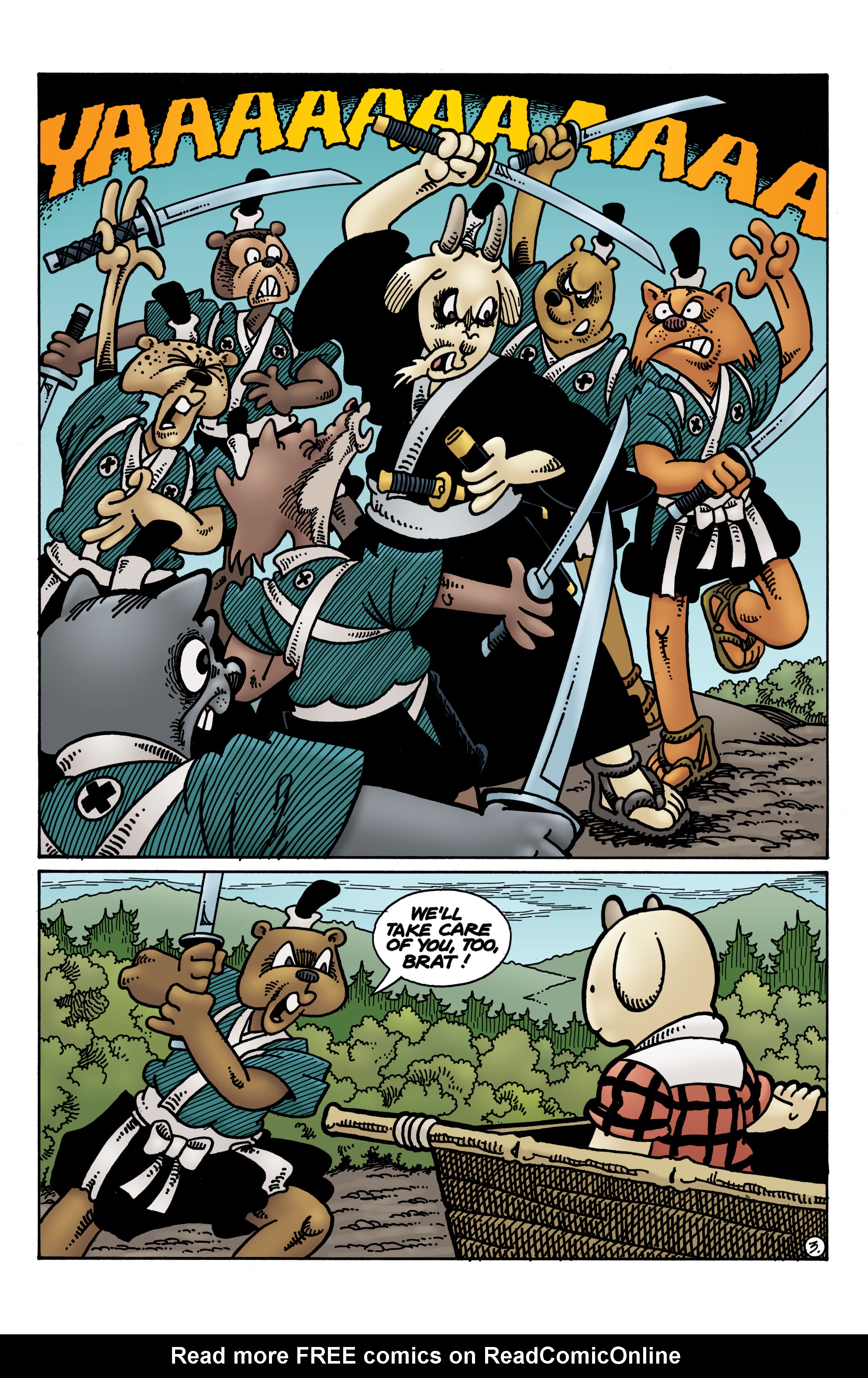 Read online Usagi Yojimbo: Lone Goat and Kid comic -  Issue #6 - 5