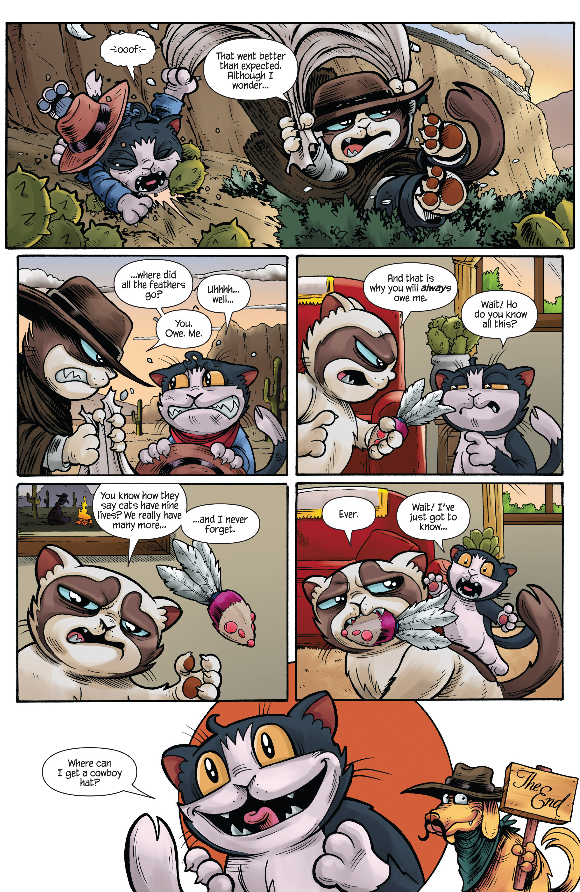 Read online Grumpy Cat & Pokey comic -  Issue #3 - 12