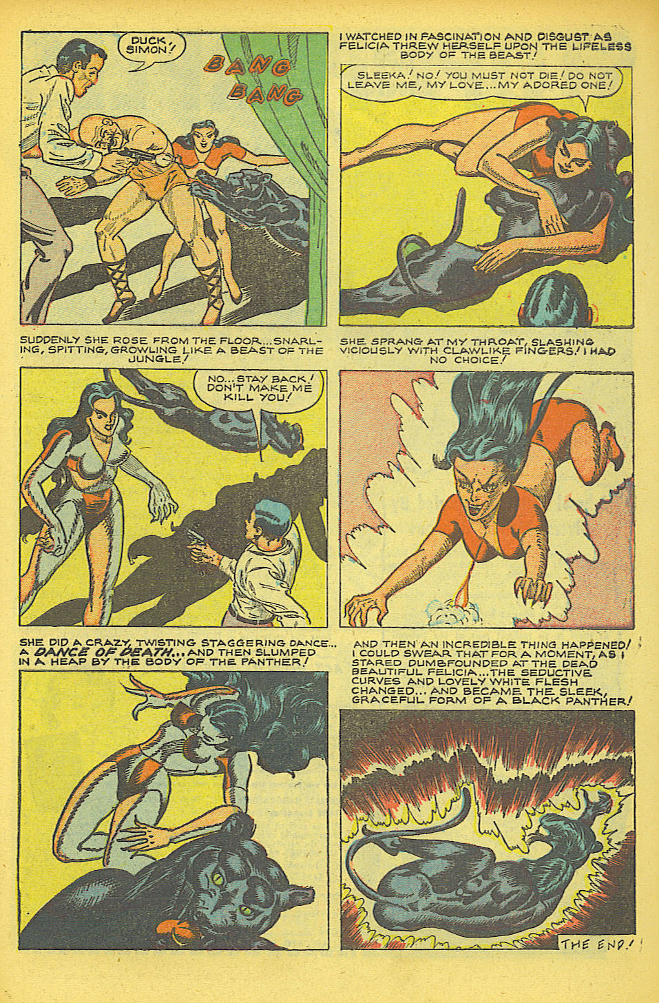 Read online Weird Mysteries (1952) comic -  Issue #7 - 21