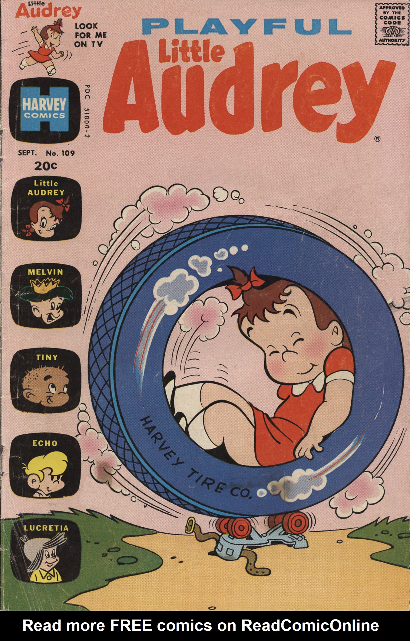Read online Playful Little Audrey comic -  Issue #109 - 1