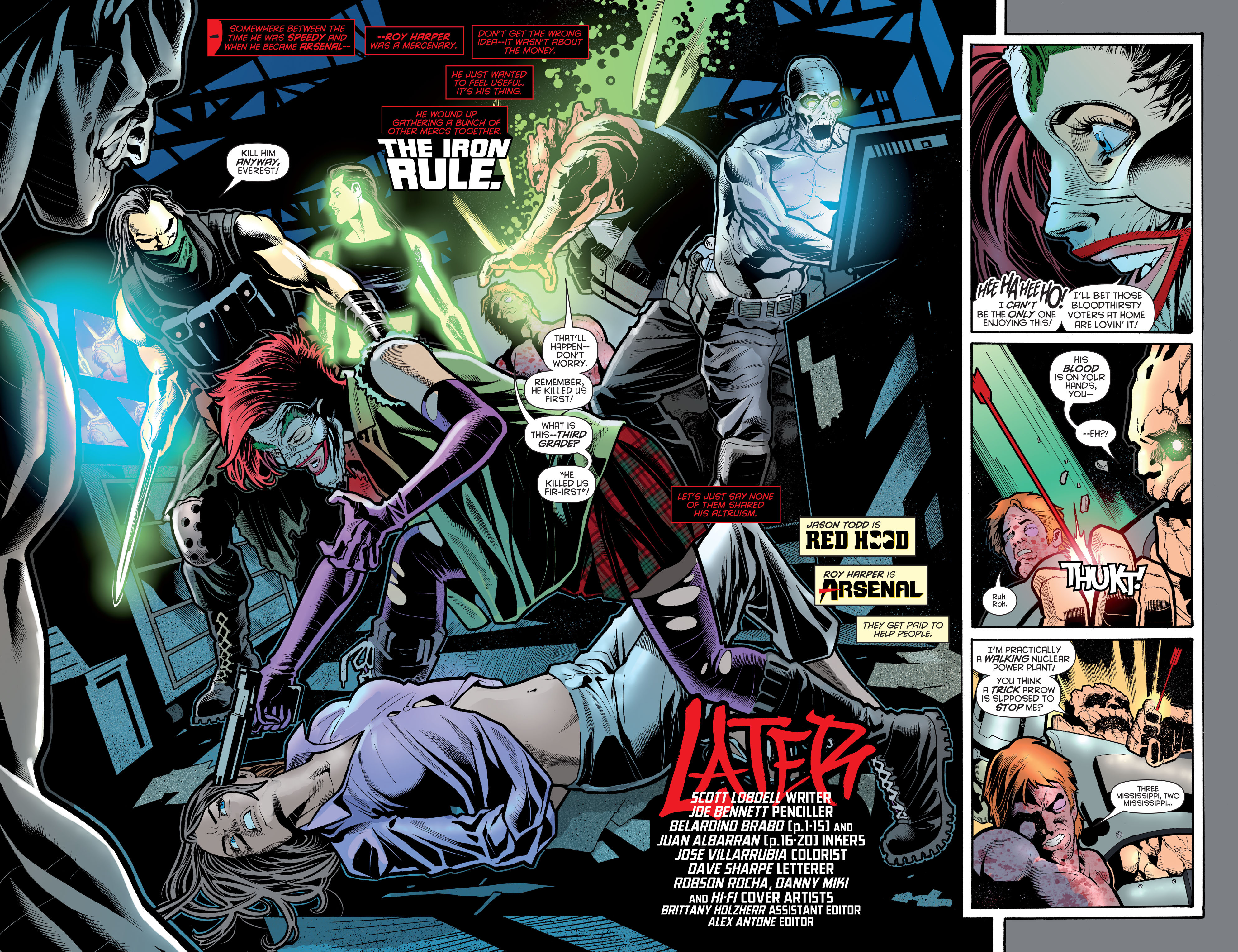 Read online Red Hood/Arsenal comic -  Issue #13 - 4